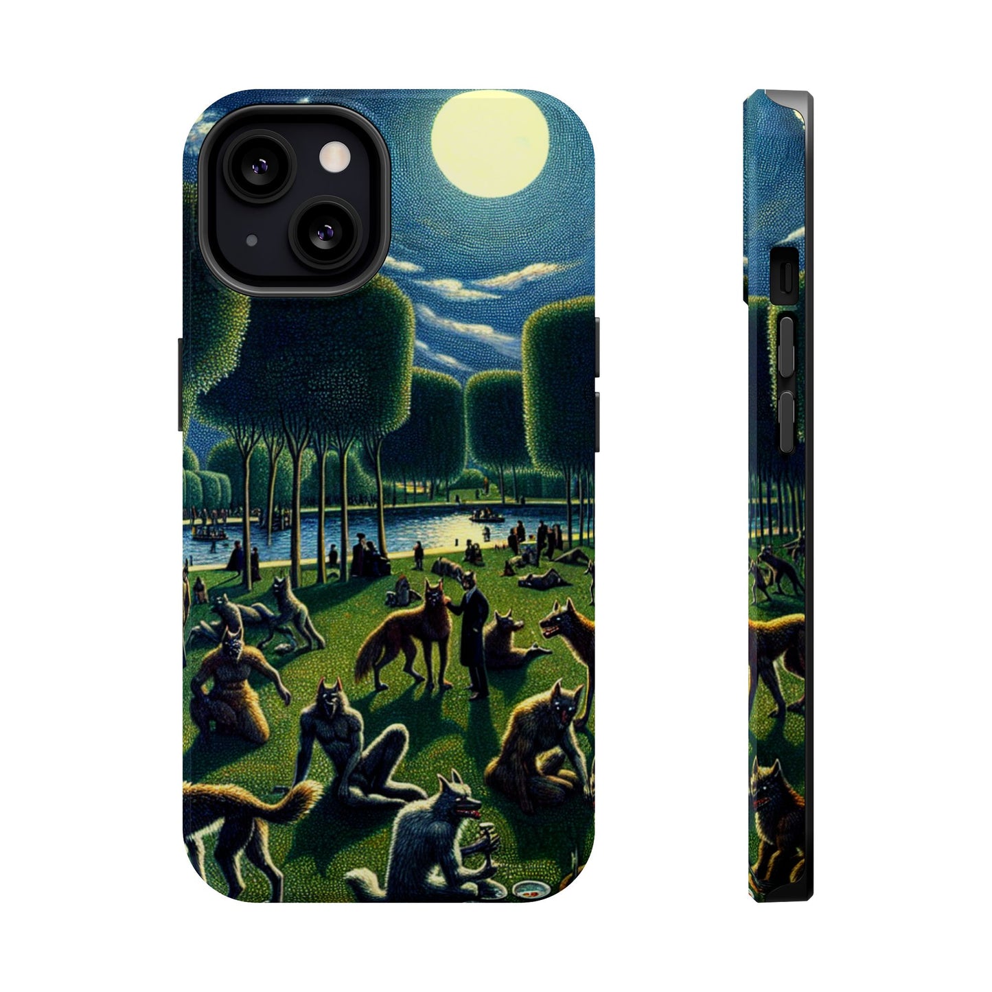 Werewolves at the Waterfront Magnetic iPhone Case