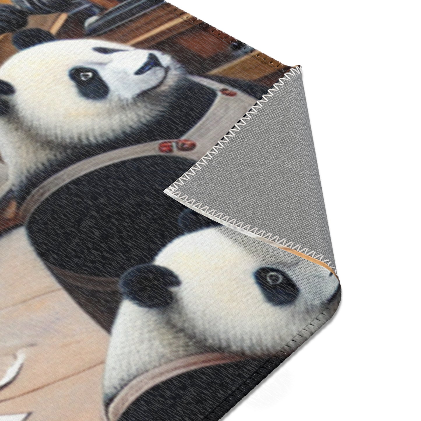 Printing Pandamonium Area Rug - HORIZONTAL