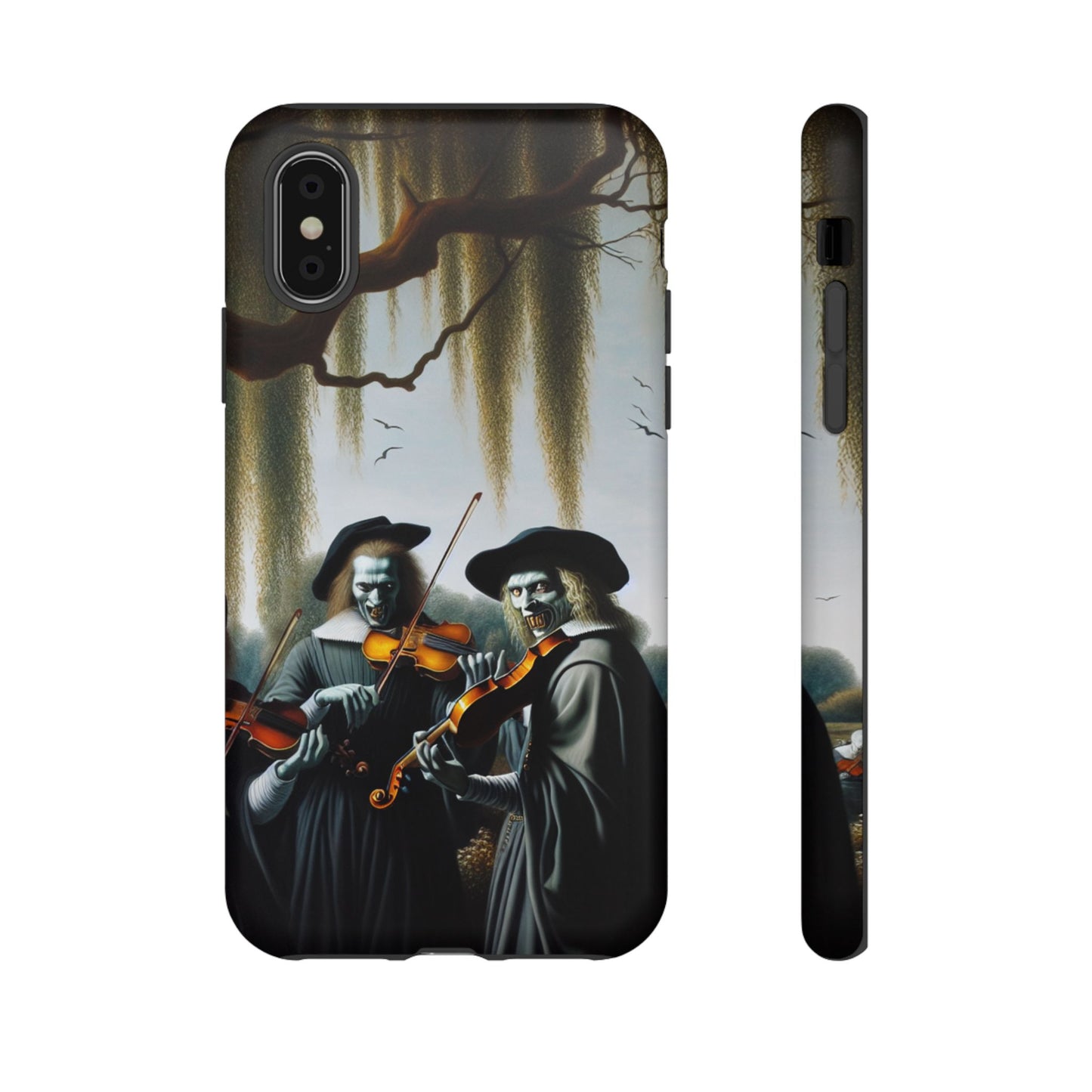 Vermeer's Vampire Violinists Phone Case - IPHONE