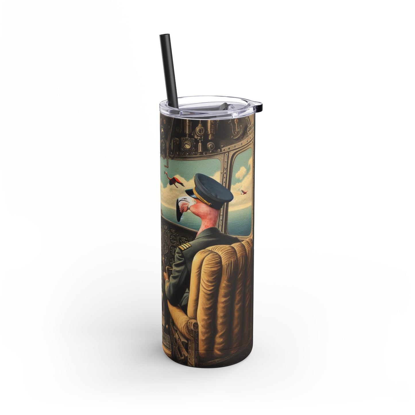 Flamingo Flight Deck Tumbler