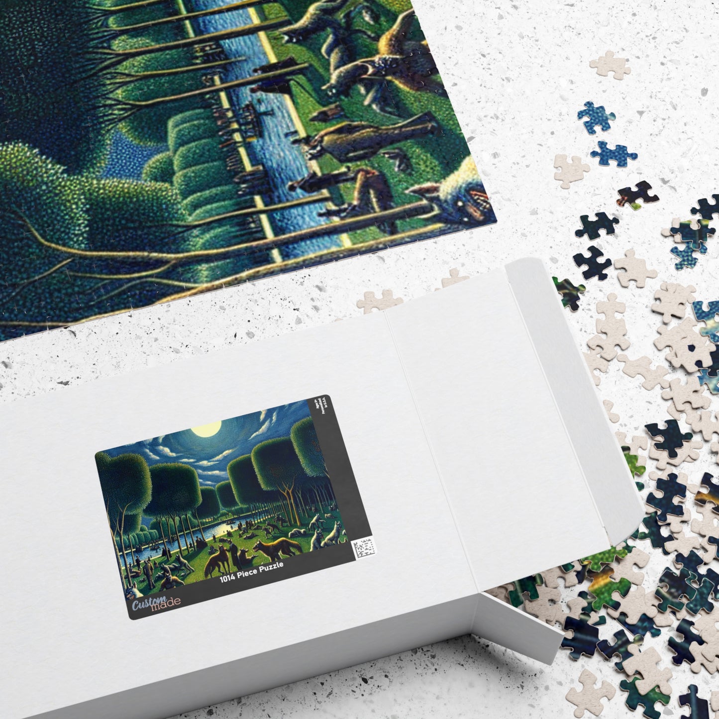Werewolves at the Waterfront Puzzle (110, 252, 520, 1014-piece)