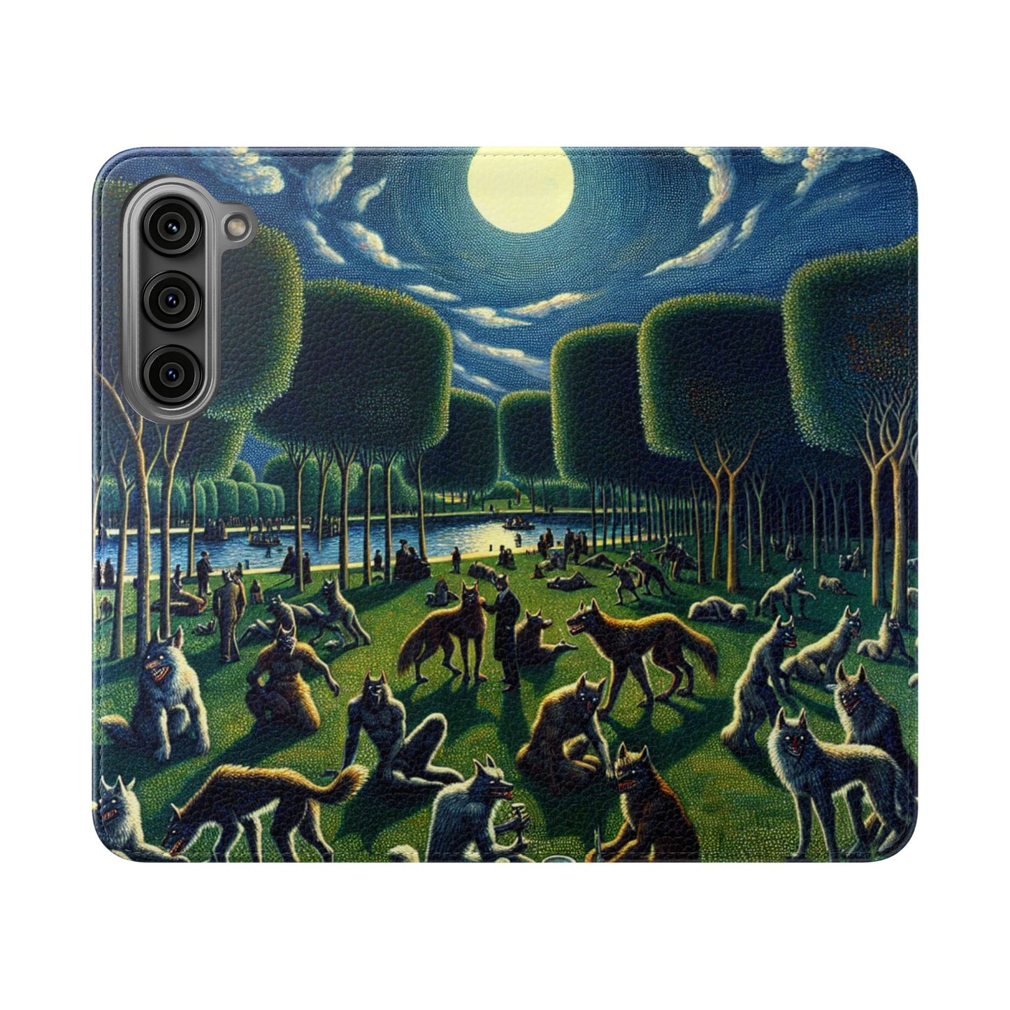 Werewolves at the Waterfront Flip Case - iPhone/Galaxy