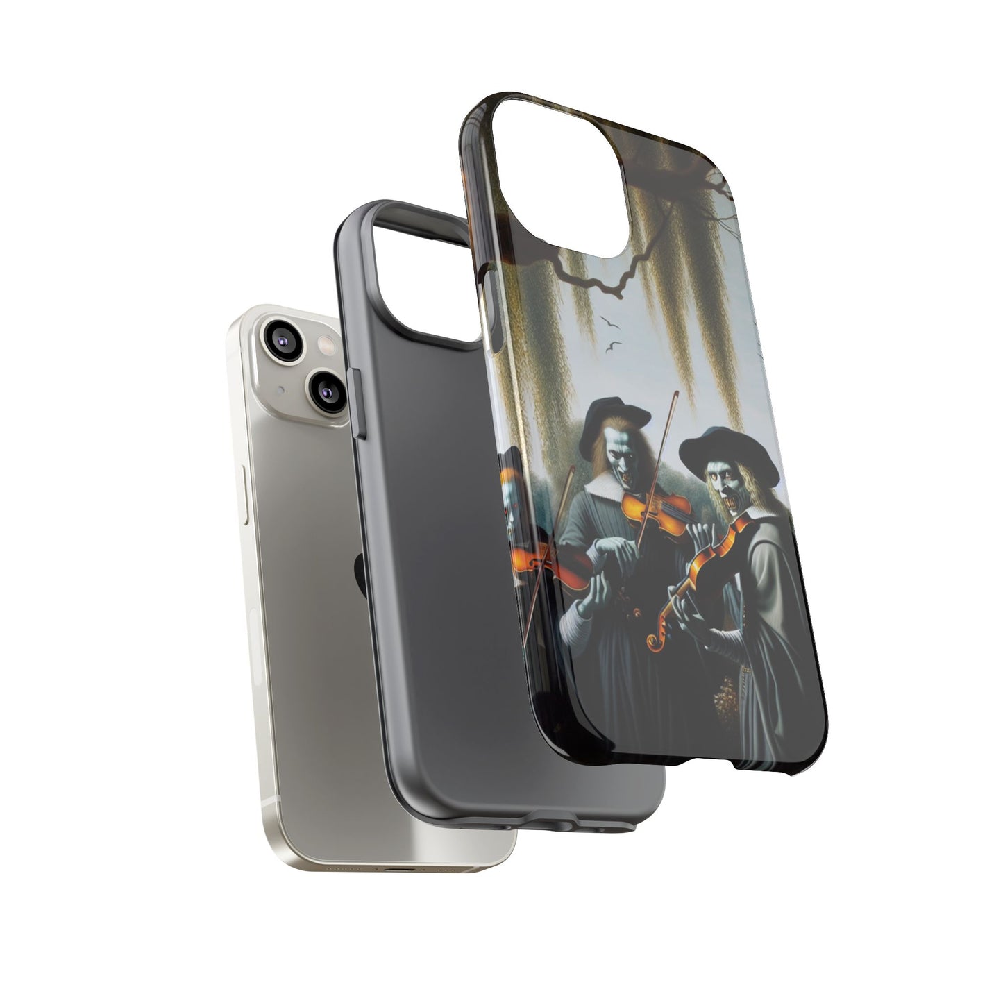 Vermeer's Vampire Violinists Phone Case - IPHONE