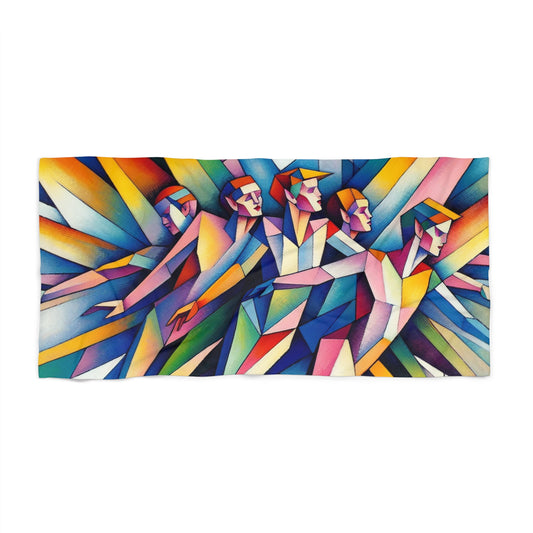 Picasso's Pixies Beach Towel