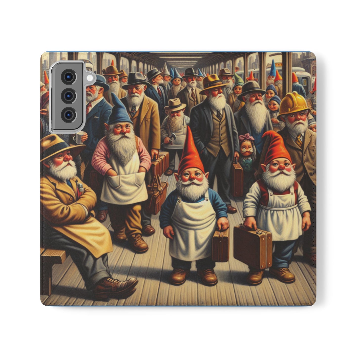 The Gnome-mute Home Flip Case - iPhone/Galaxy