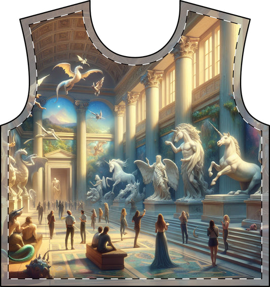 Atlantis Atrium Men's All Over Print Crewneck Sweatshirt