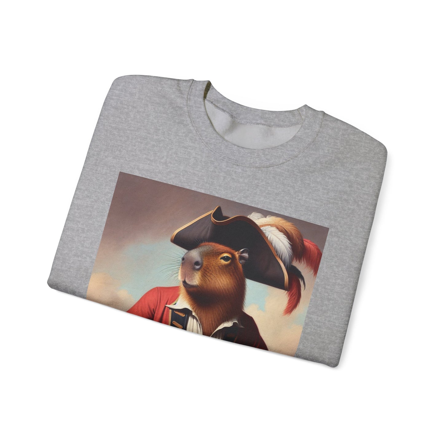 Captain Capybara Crewneck Sweatshirt