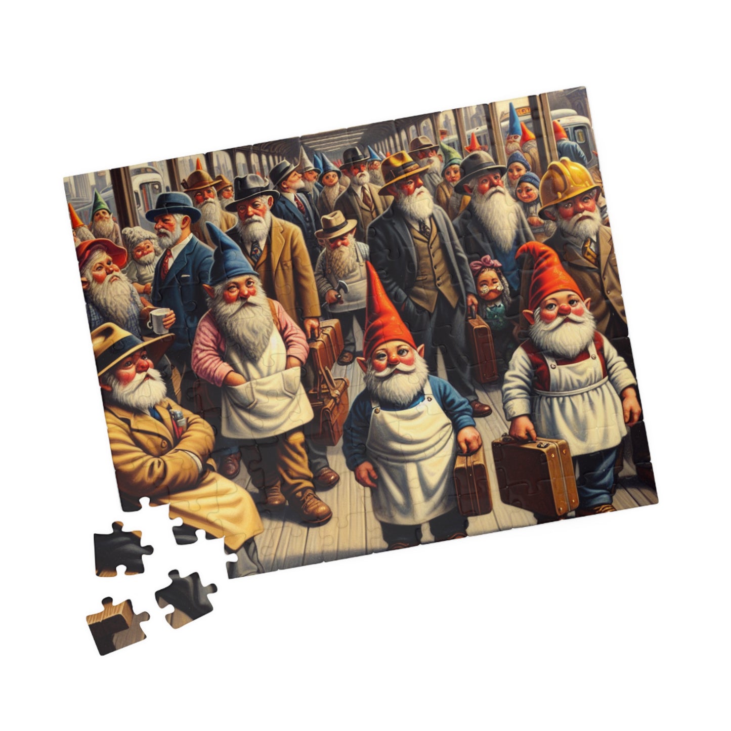 The Gnome-mute Home Puzzle (110, 252, 520, 1014-piece)
