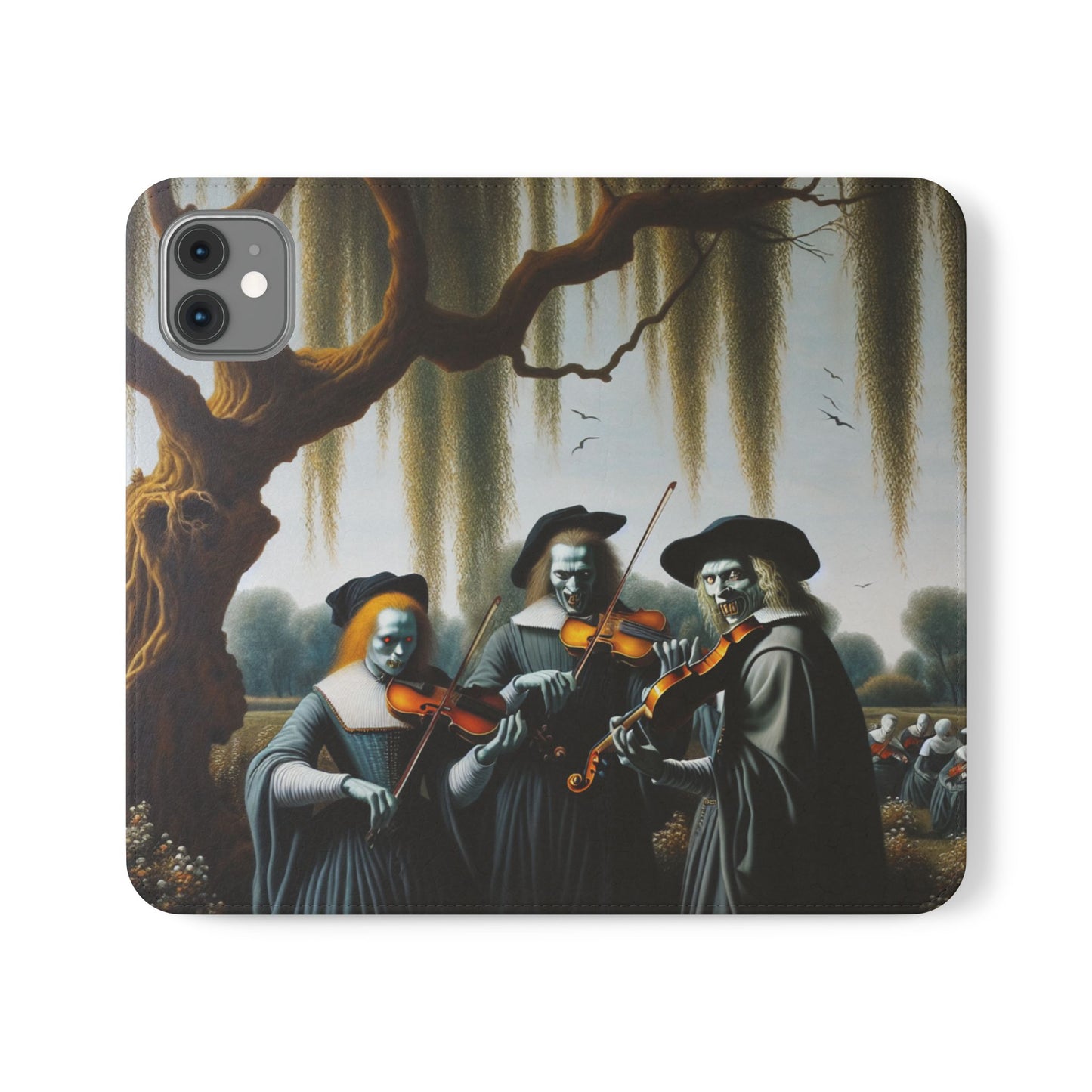 Vermeer's Vampire Violinists Flip Cases for iPhones