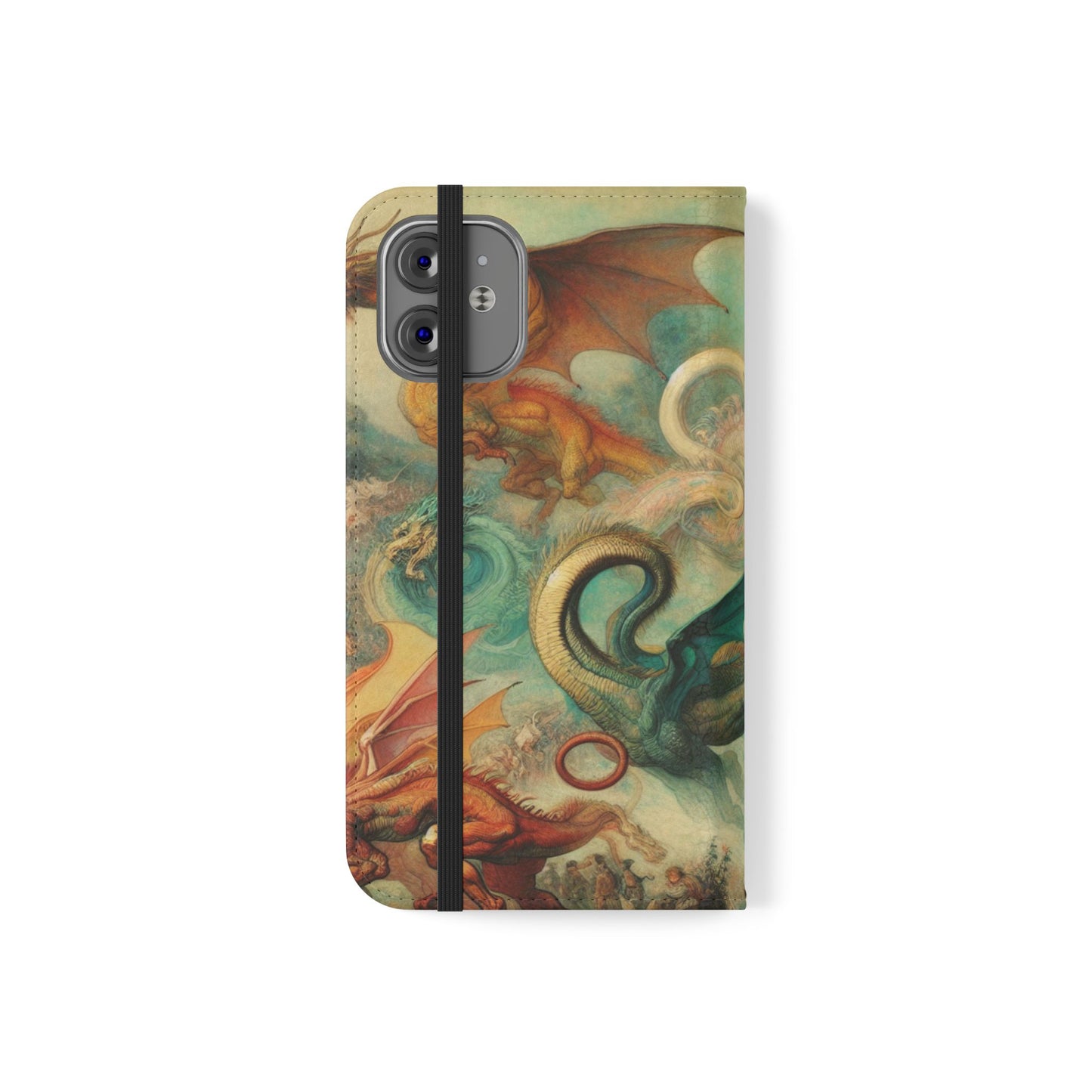 Degas Dreams of Dragons Flip Cases for iPhones