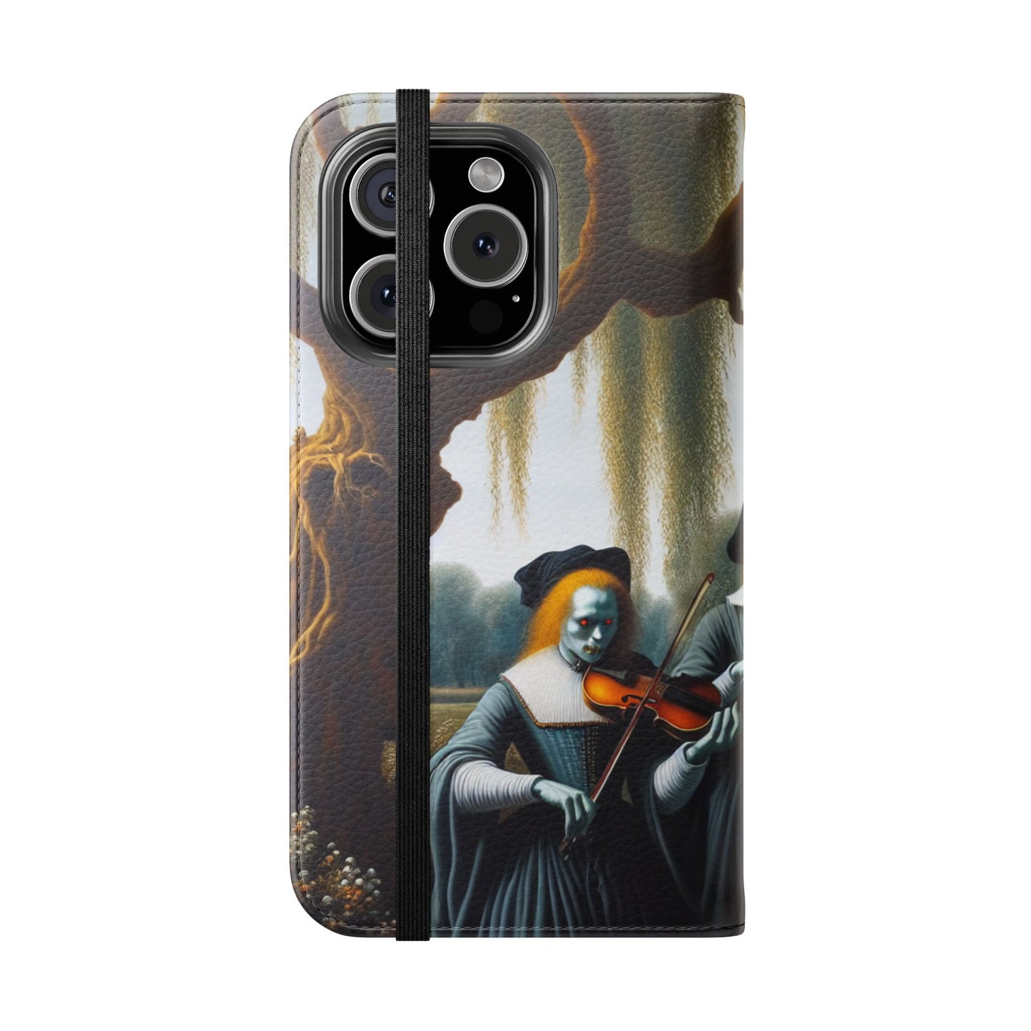 Vermeer's Vampire Violinists Flip Cases for iPhones
