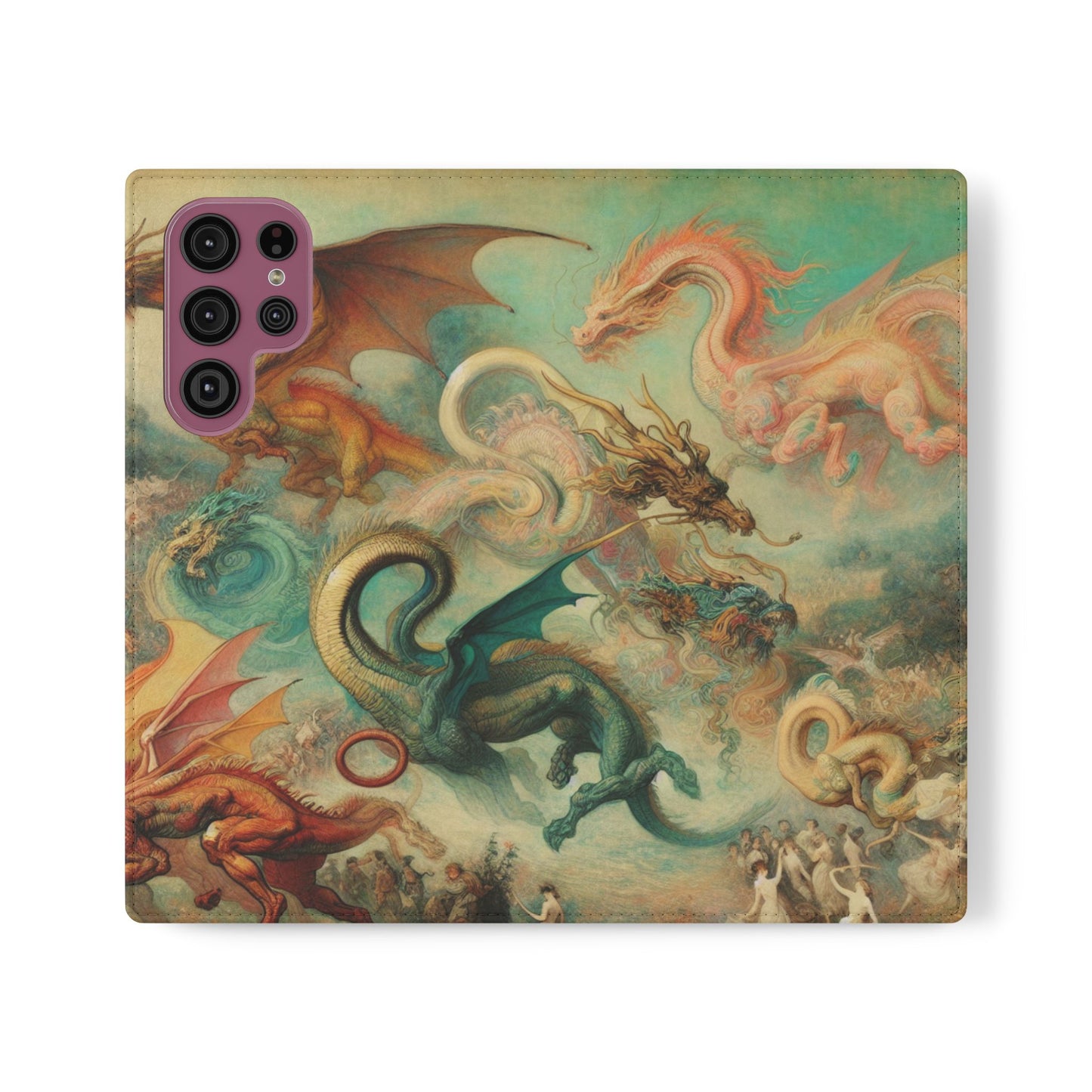 Degas Dreams of Dragons Flip Cases for iPhones