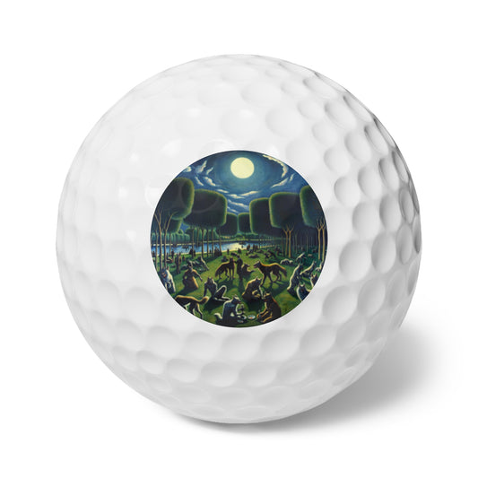 Werewolves at the Waterfront Golf Balls, 6pcs