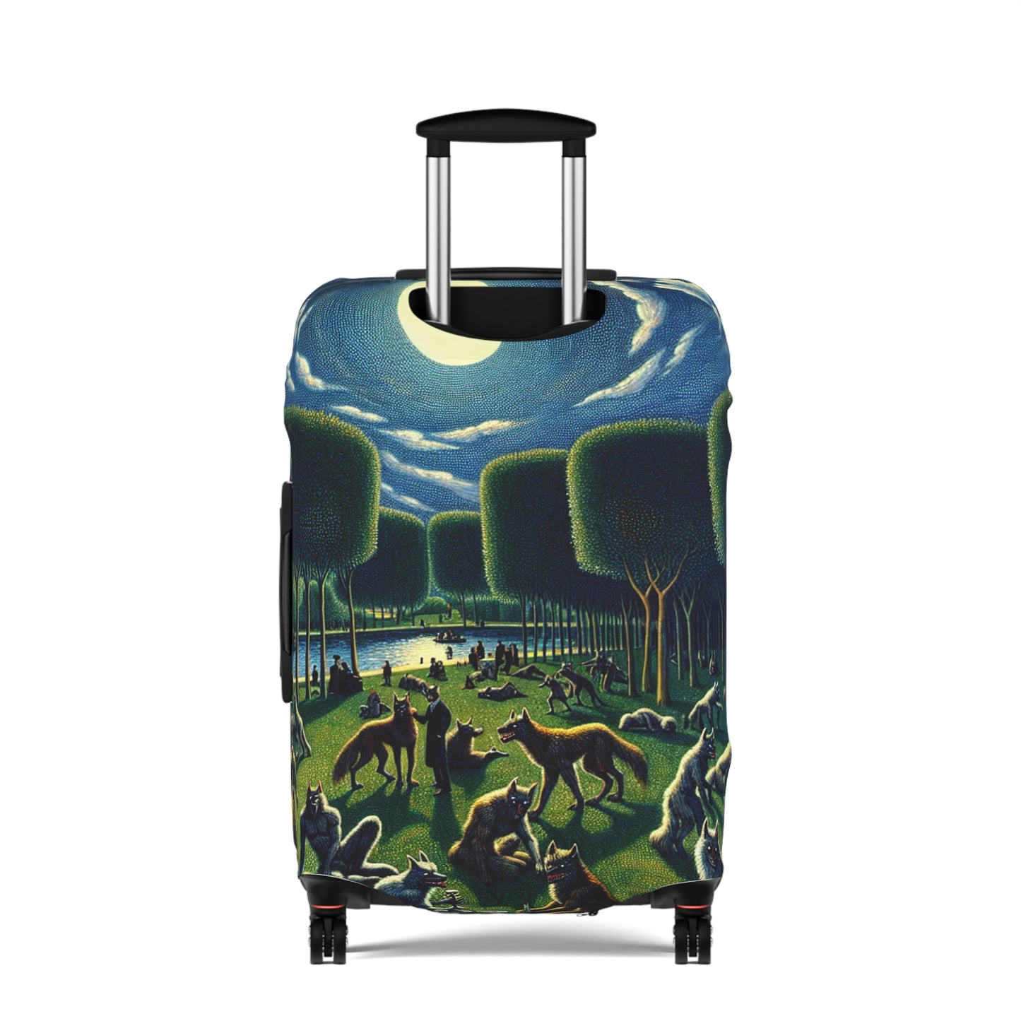 Werewolves at the Waterfront Luggage Cover