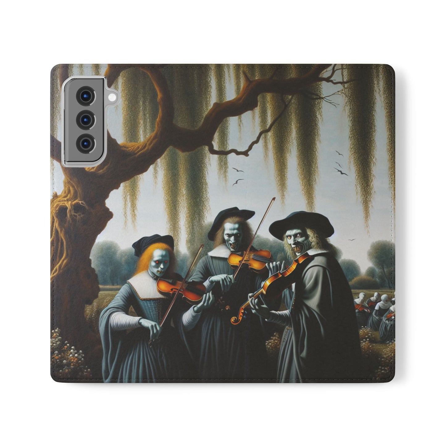 Vermeer's Vampire Violinists Flip Cases for iPhones