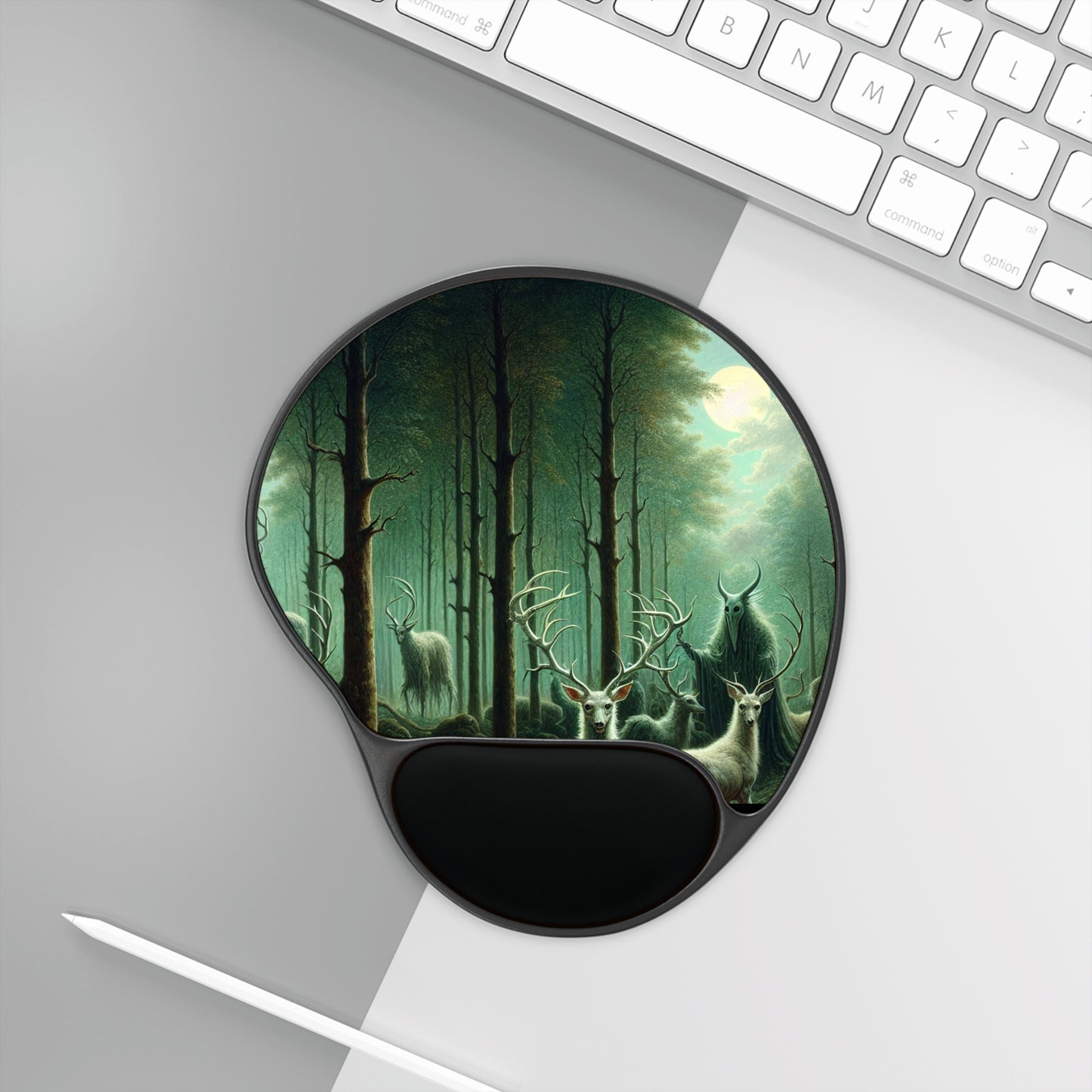 Wendigo Shepherd Mouse Pad with Wrist Rest