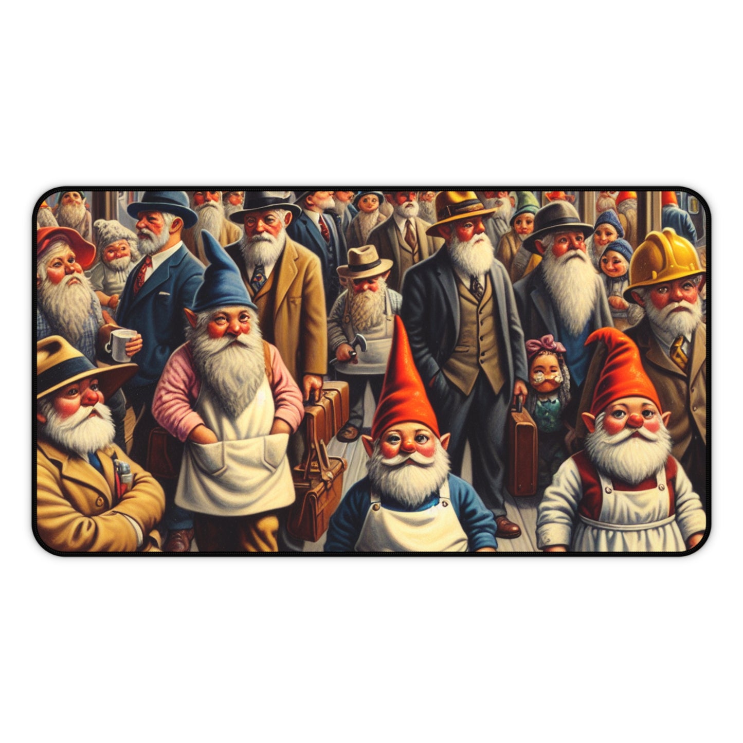 The Gnome-mute Home Desk Mat