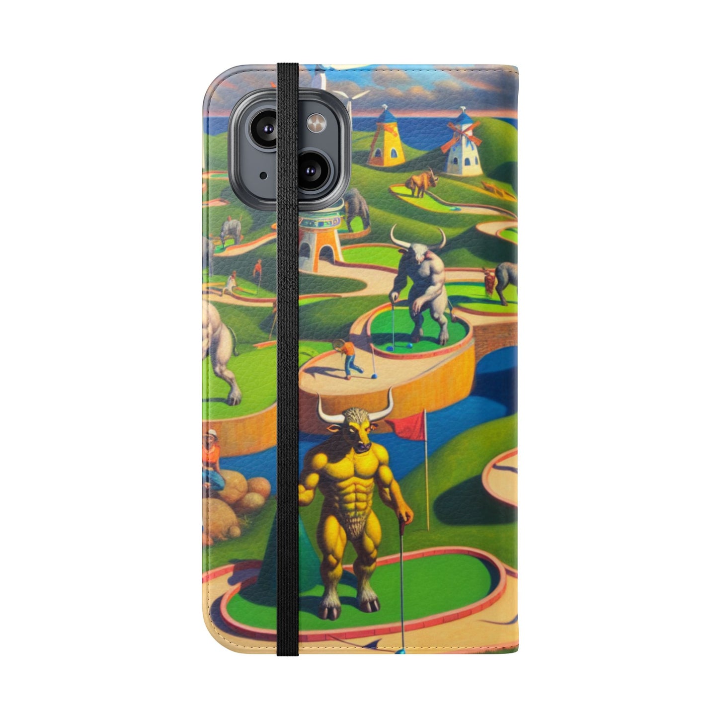 Mini-taur Golf Flip Case - iPhone/Galaxy