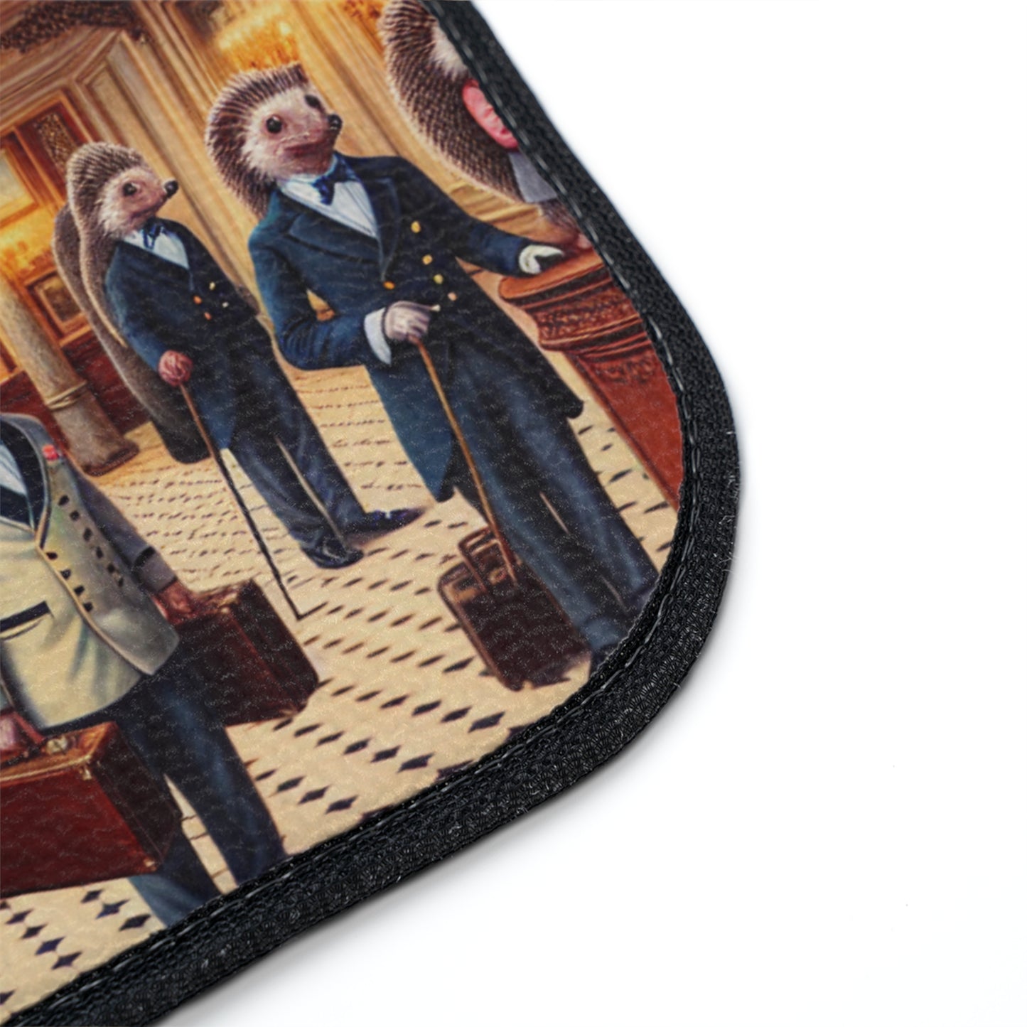 Hedgehog Hotel Car Floor Mat