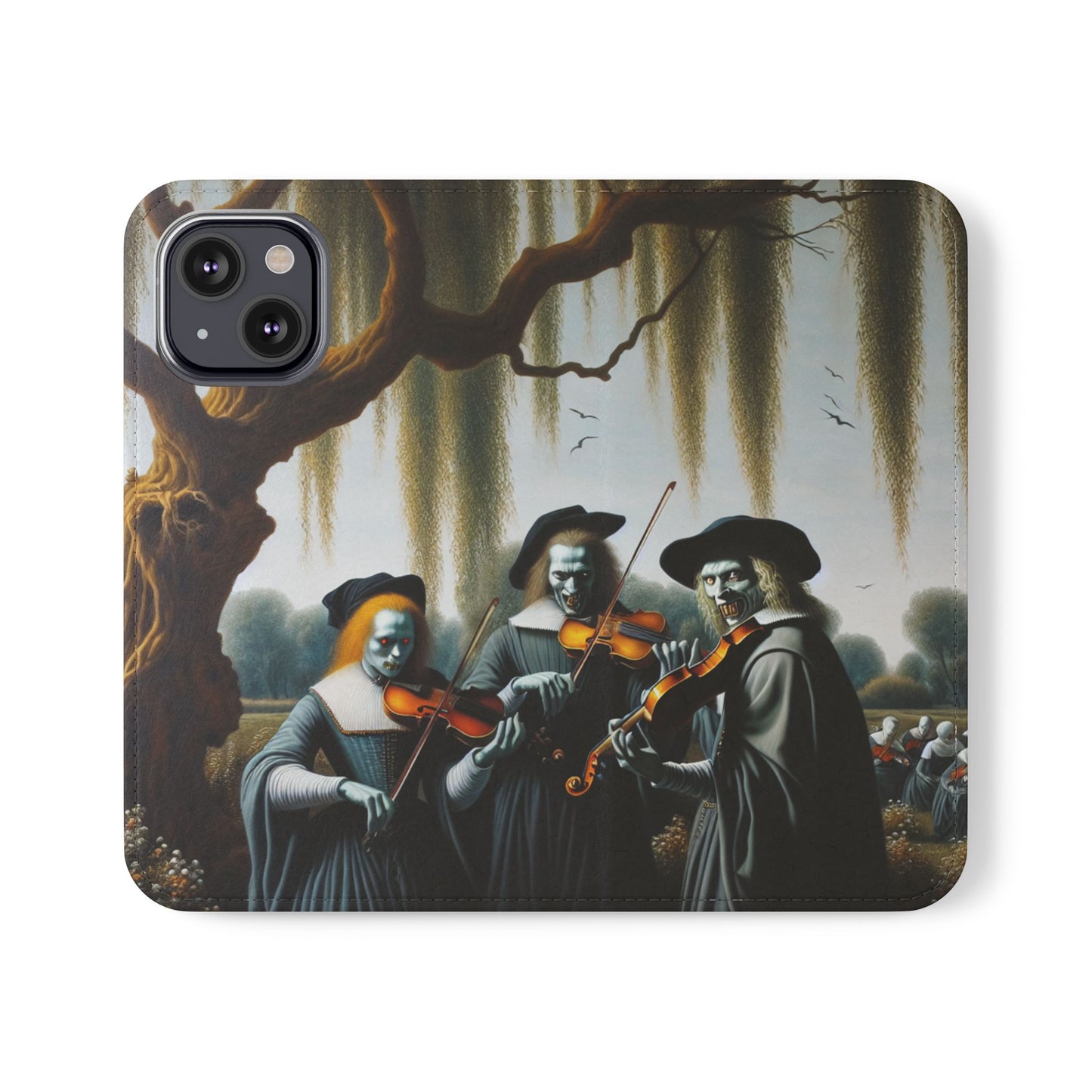 Vermeer's Vampire Violinists Flip Cases for iPhones