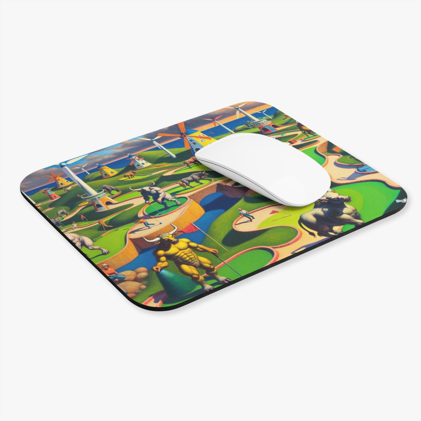 Mini-taur Golf Mouse Pad