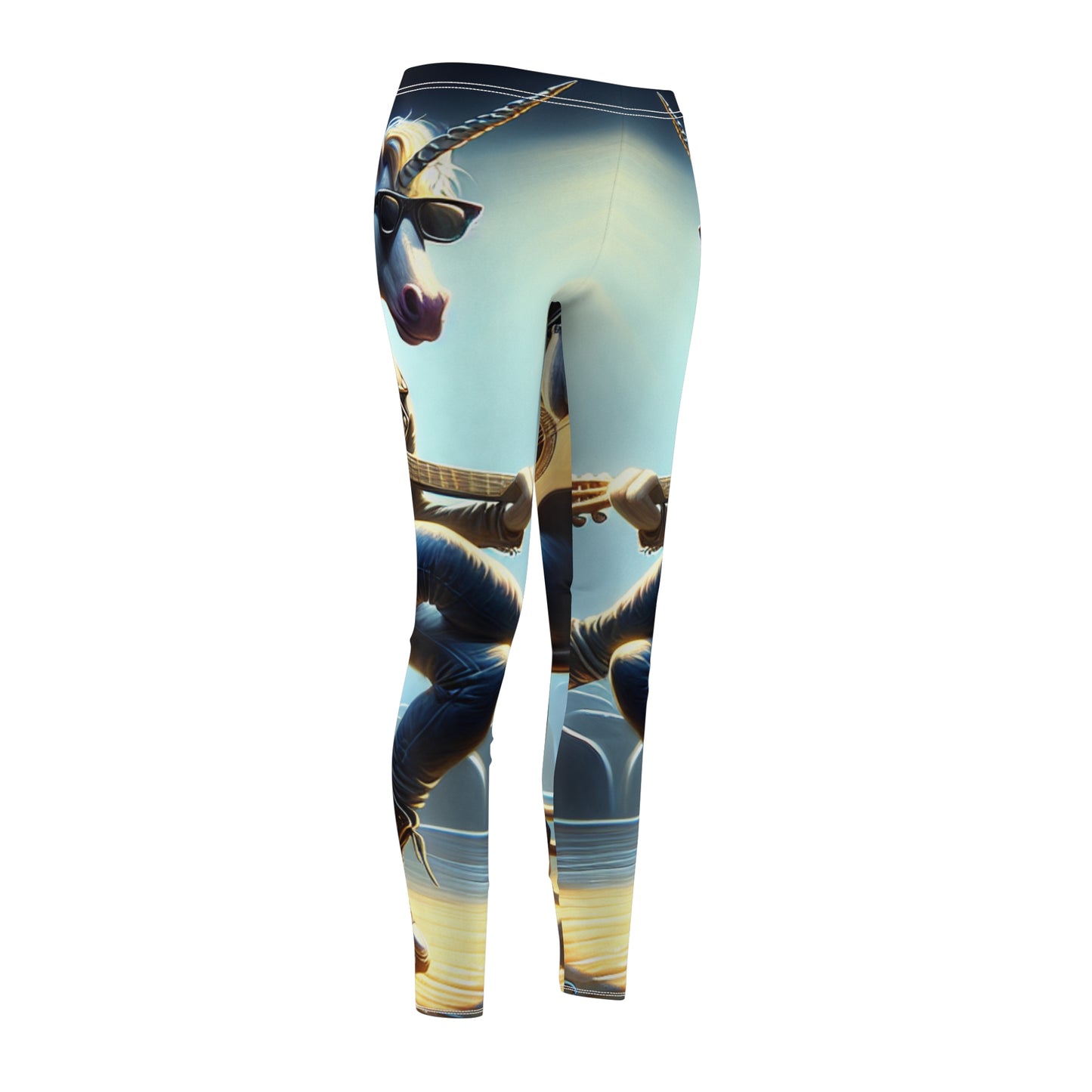 Unicorn Unplugged Cut & Sew Casual Leggings