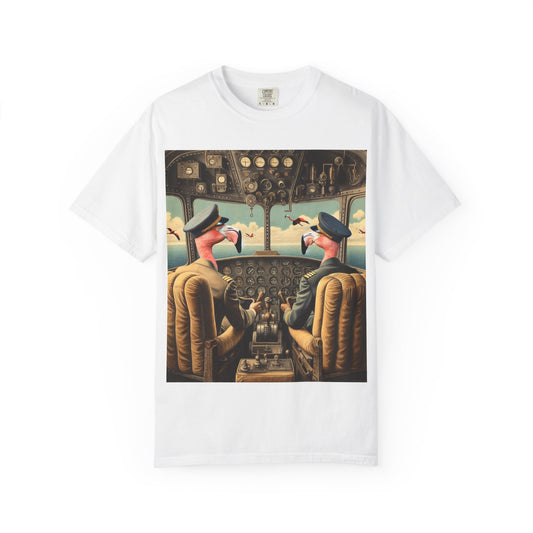 Flamingo Flight Deck T-Shirt