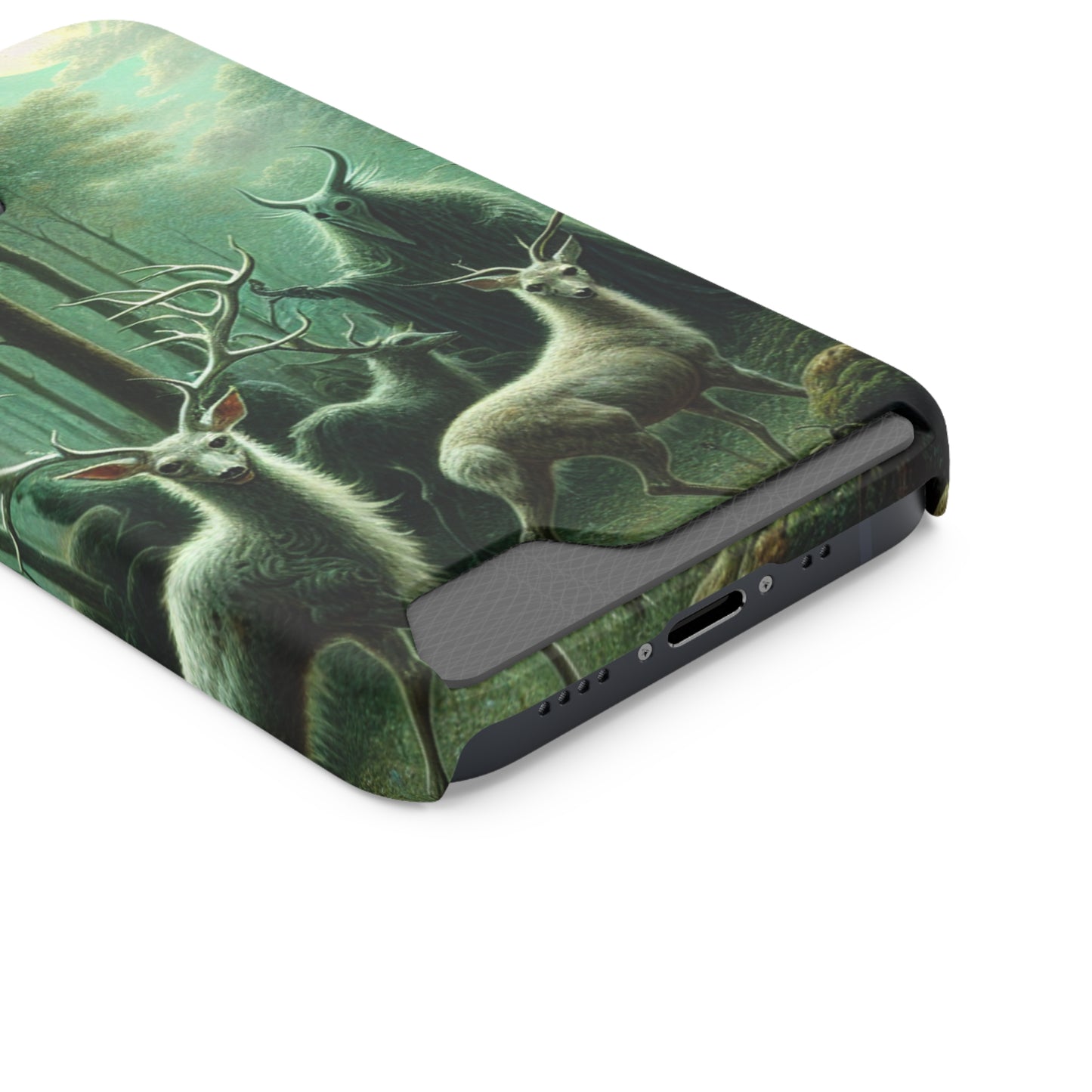 Wendigo Shepherd Phone Case with Card Holder - IPHONE