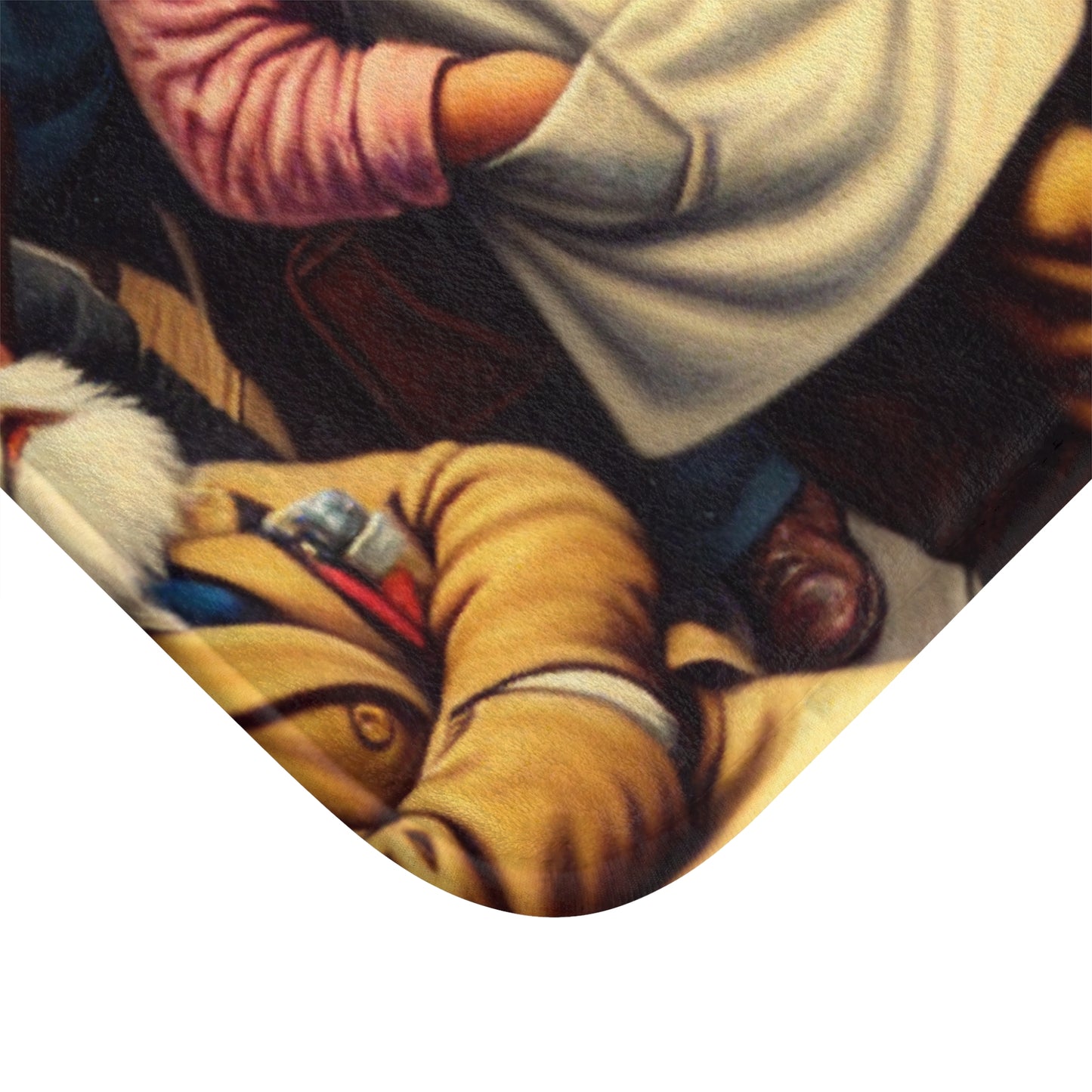 The Gnome-mute Home Bath Mat