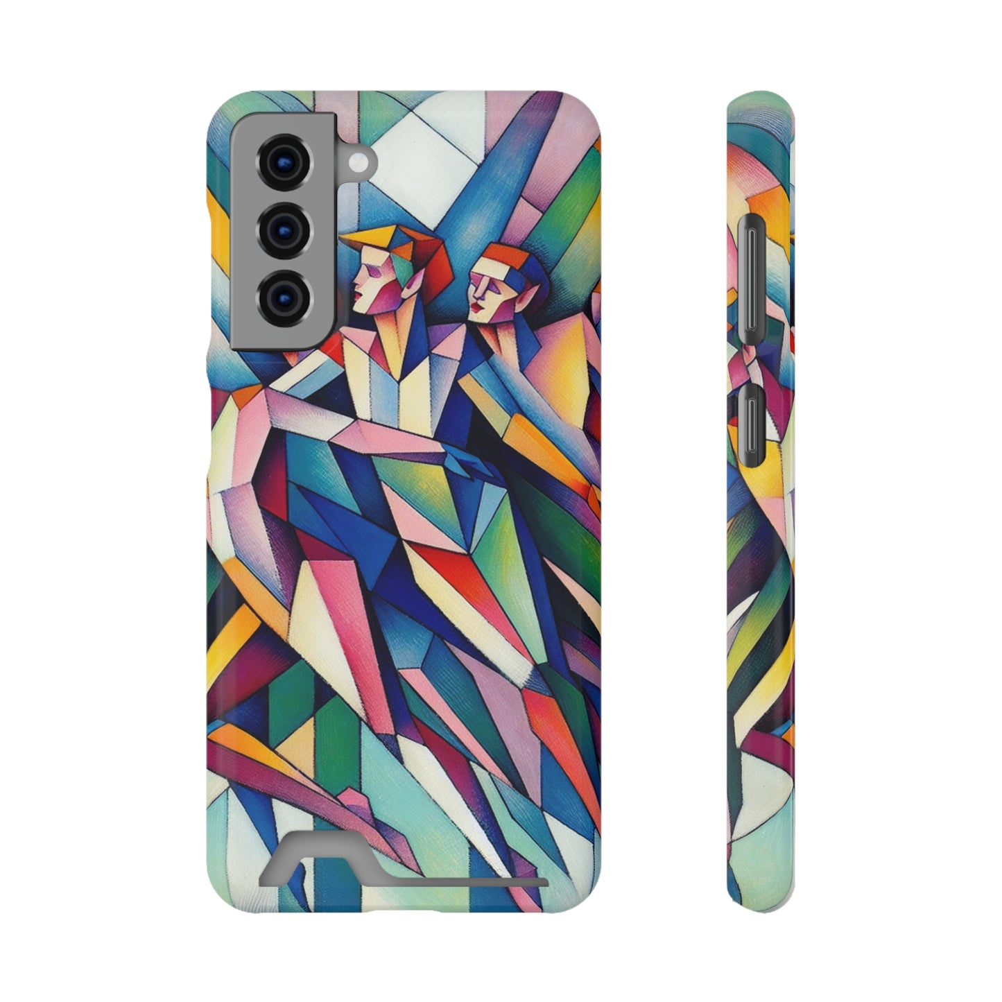 Picasso's Pixies Phone Case with Card Holder - GALAXY