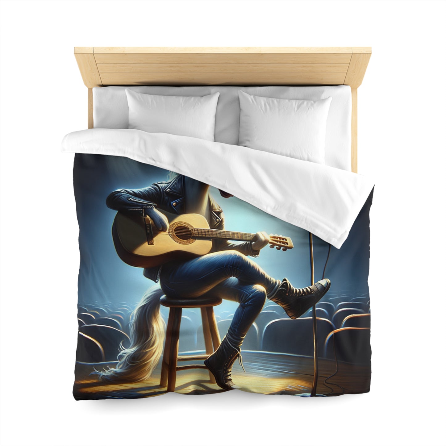 Unicorn Unplugged Microfiber Duvet Cover