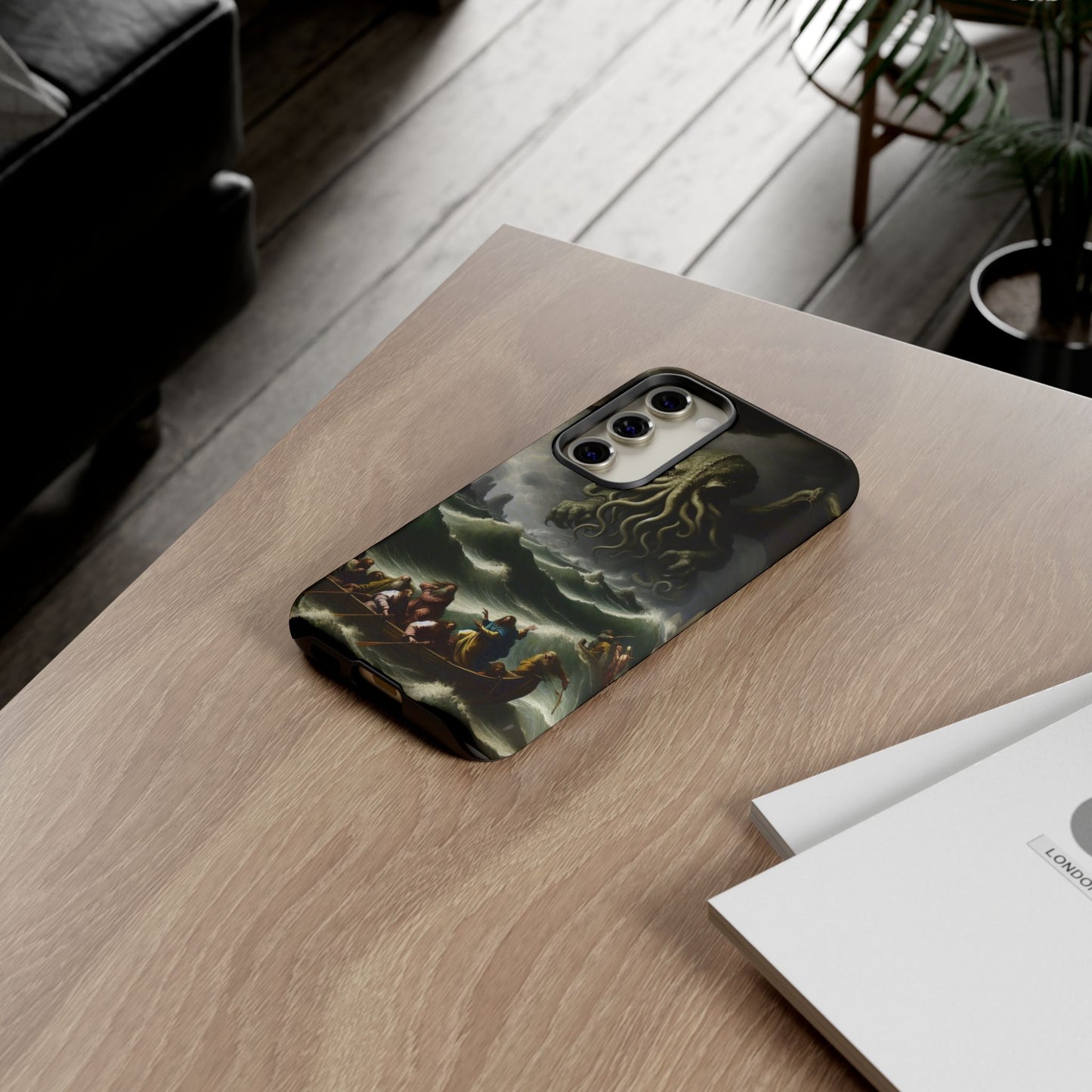 Cthulhu in the Storm Phone Case - GALAXY