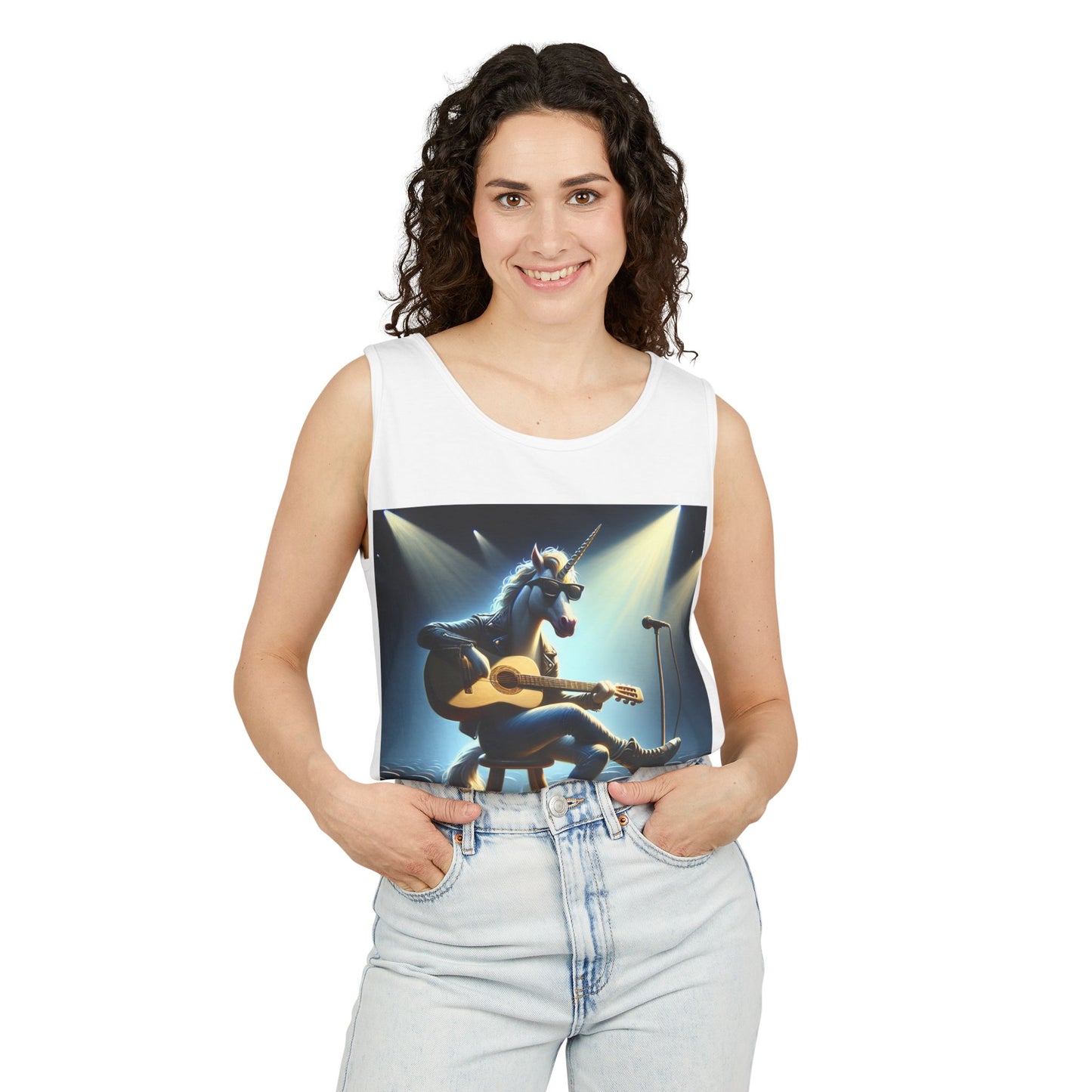 Unicorn Unplugged Unisex Tank Top