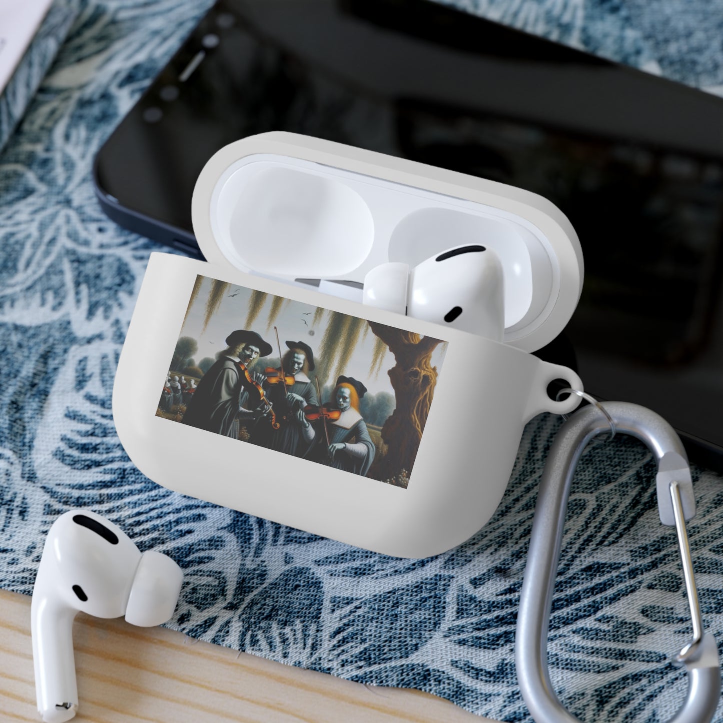 Vermeer's Vampire Violinists AirPods Case Cover