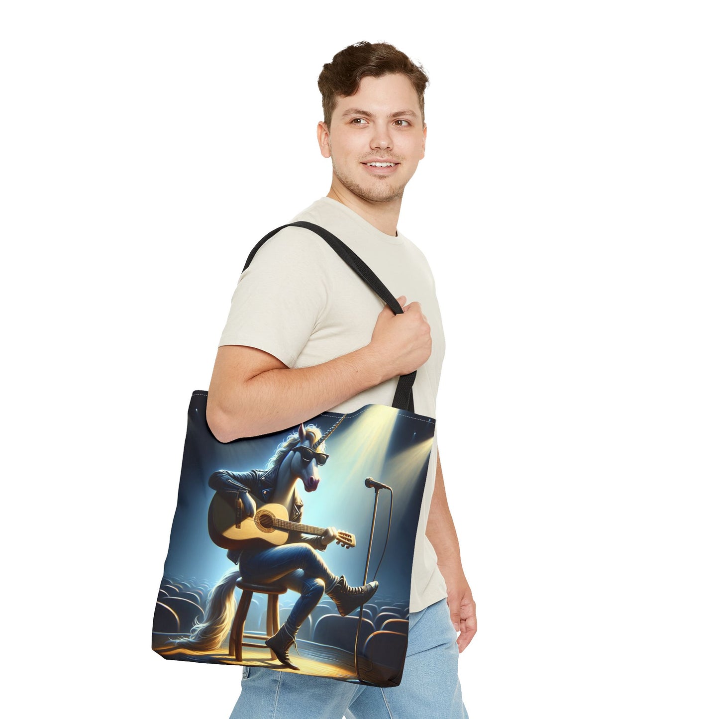 Unicorn Unplugged Tote Bag