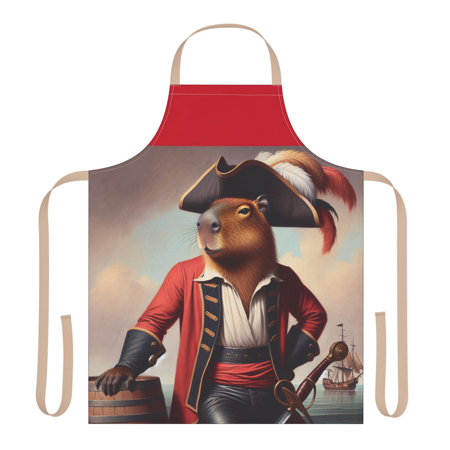 Captain Capybara Home Apron