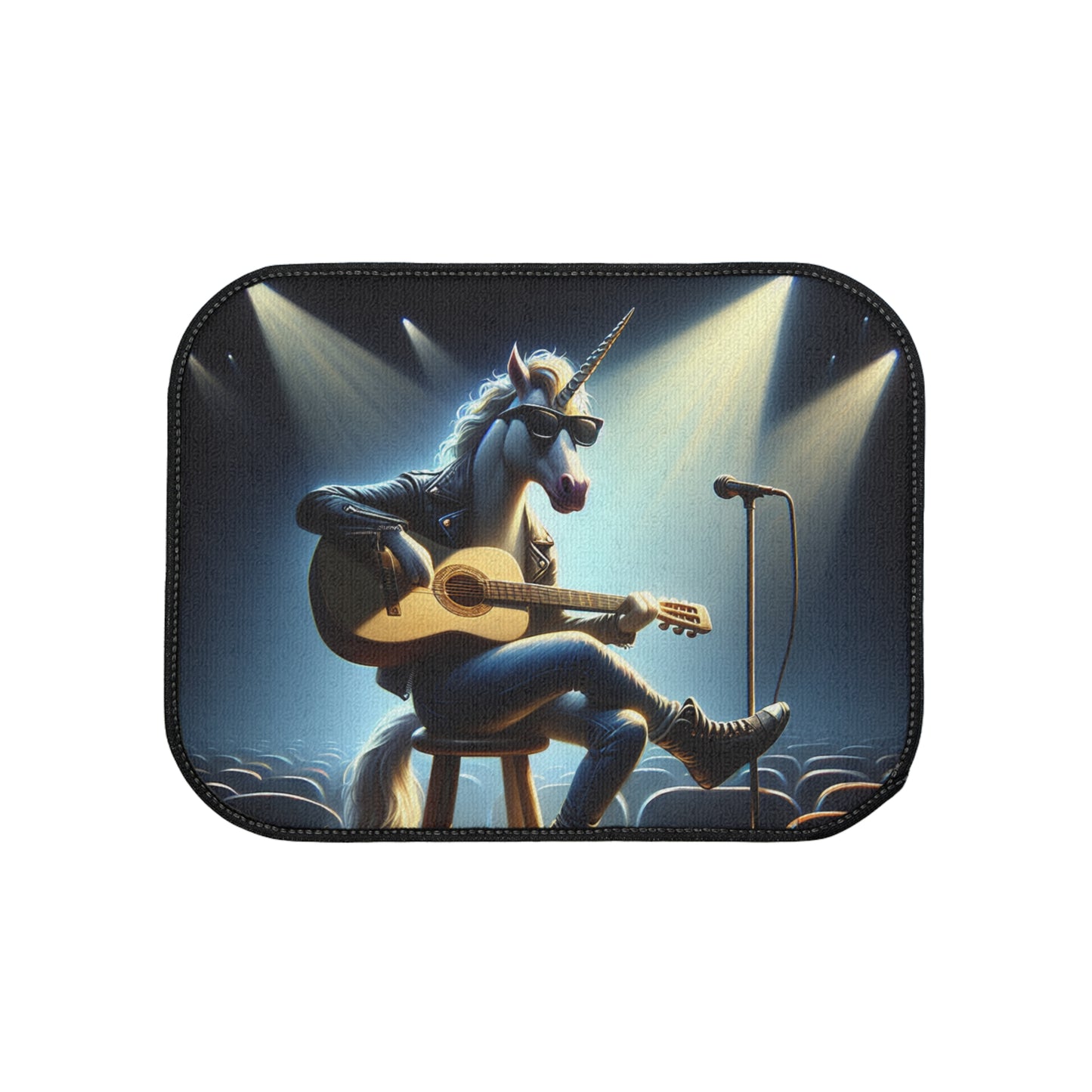 Unicorn Unplugged Car Floor Mat