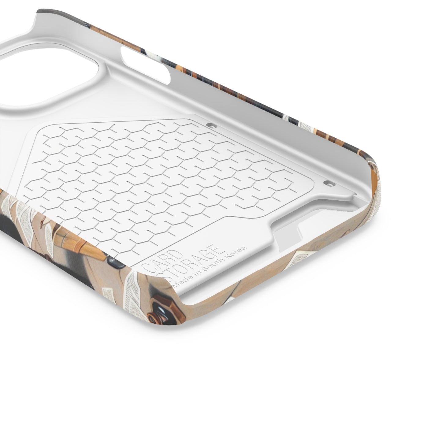 Printing Pandamonium Phone Case with Card Holder - IPHONE