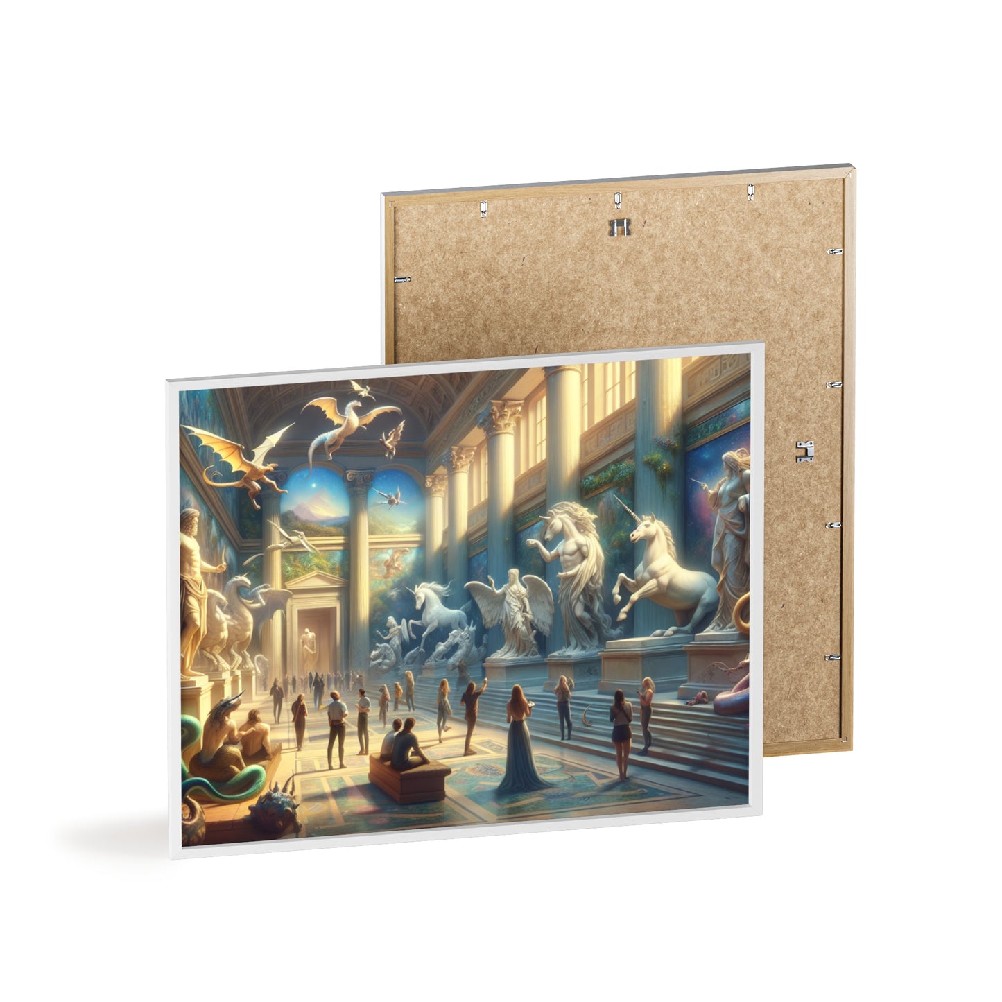 Framed Atlantis Atrium Poster