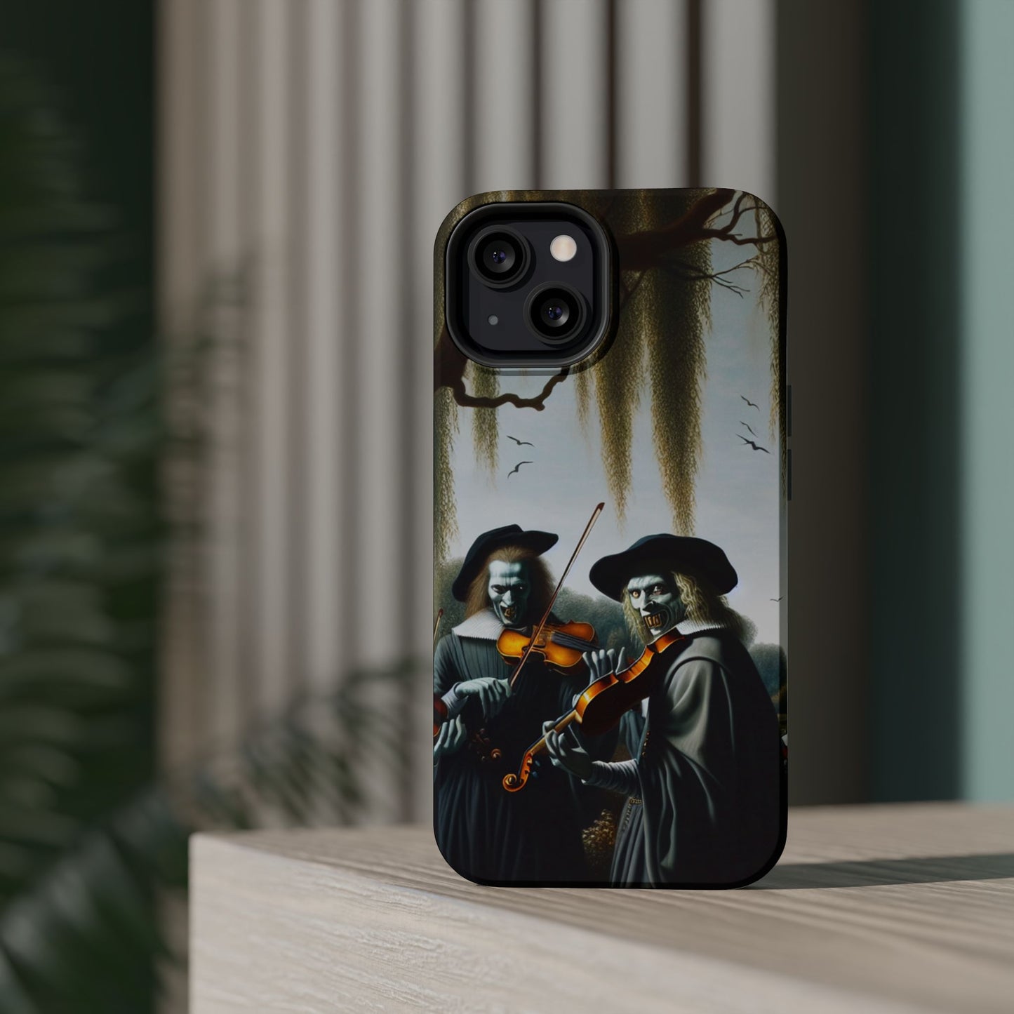 Vermeer's Vampire Violinists Magnetic iPhone Case