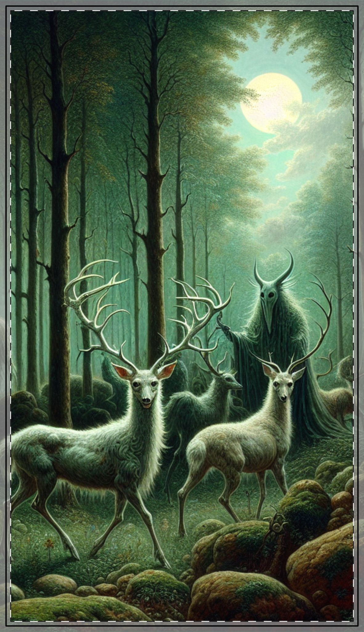 Wendigo Shepherd Atrium Tablecloth