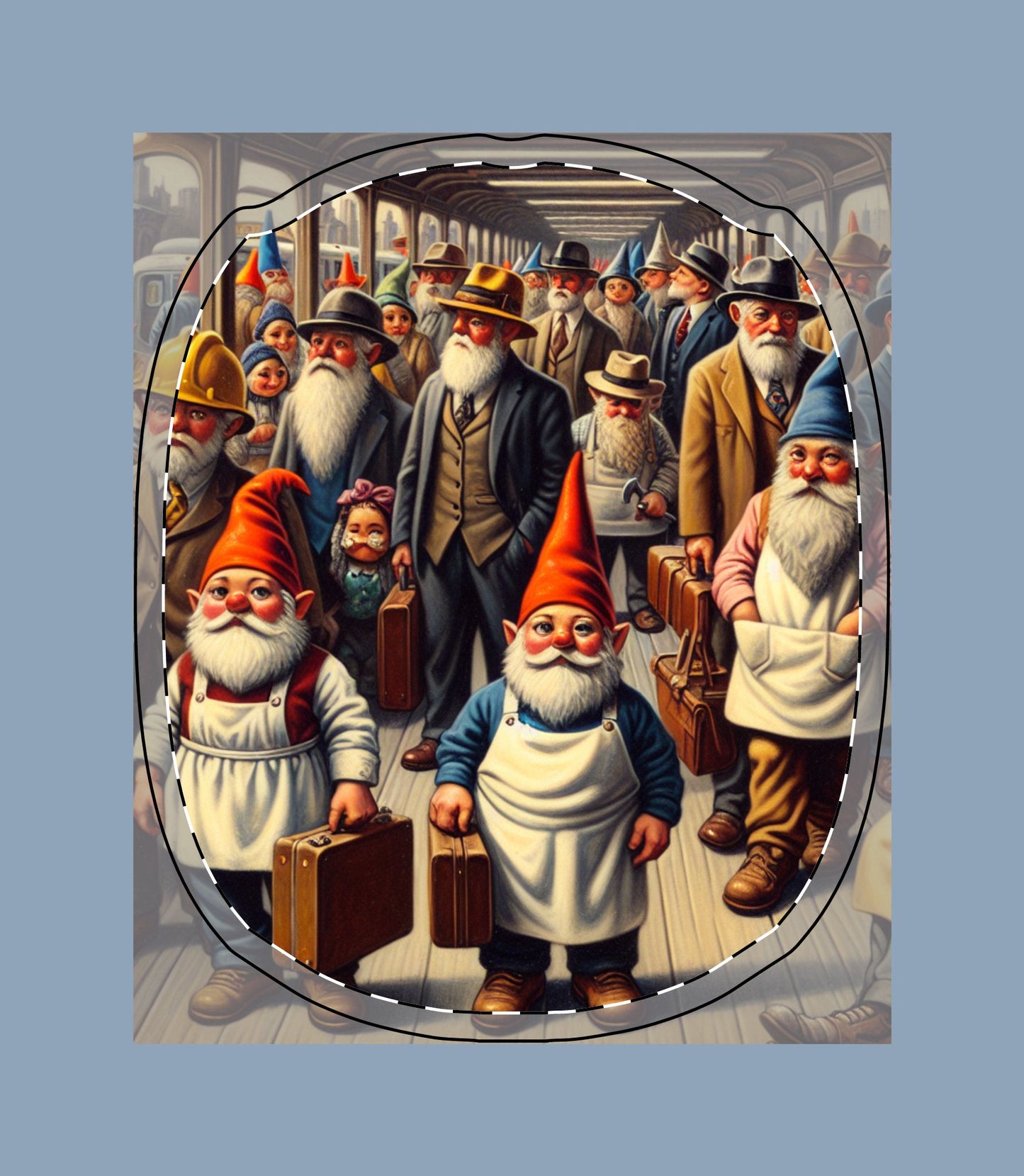 The Gnome-mute Home AirPod Max Case