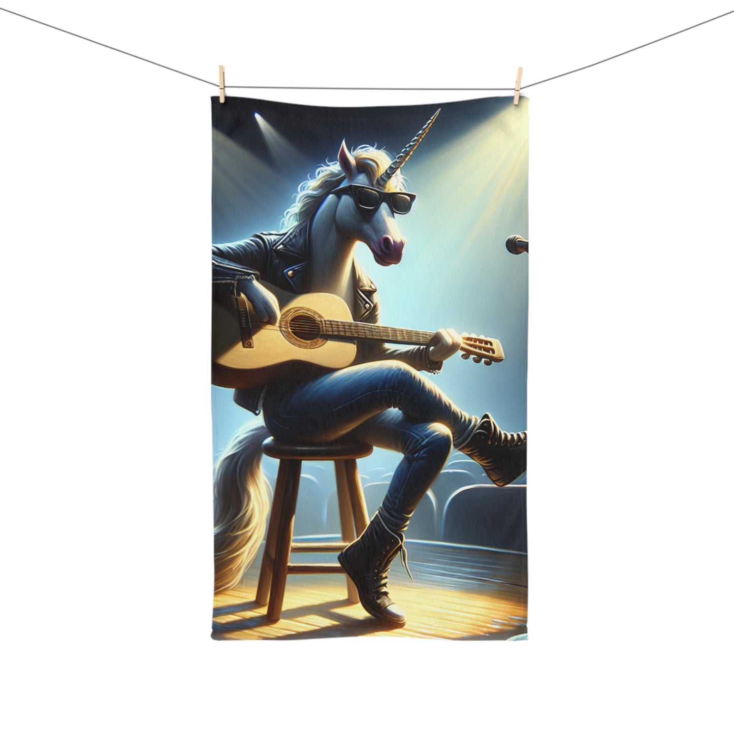 Unicorn Unplugged Hand Towel