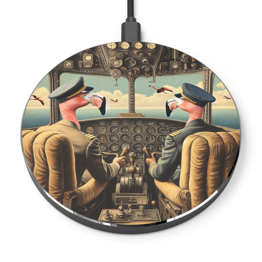 Flamingo Flight Deck Wireless Charger