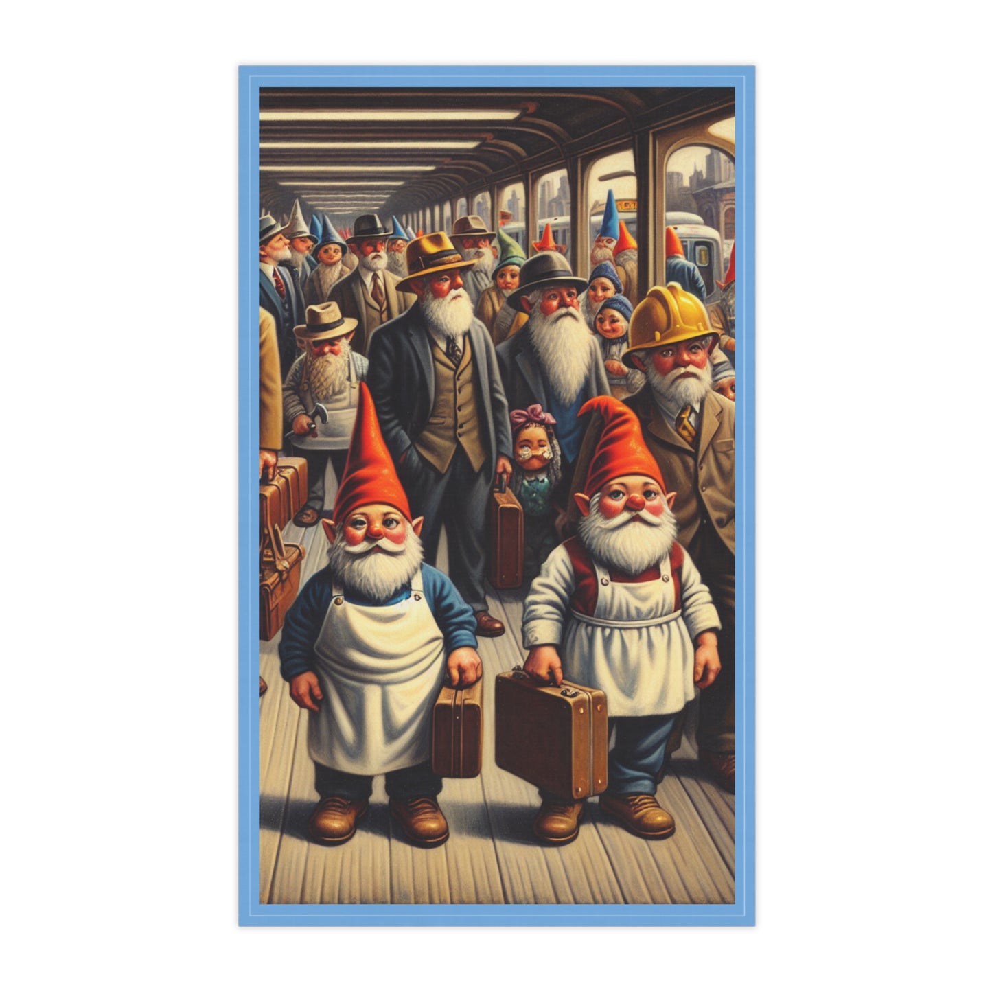 The Gnome-mute Home Tea Towels