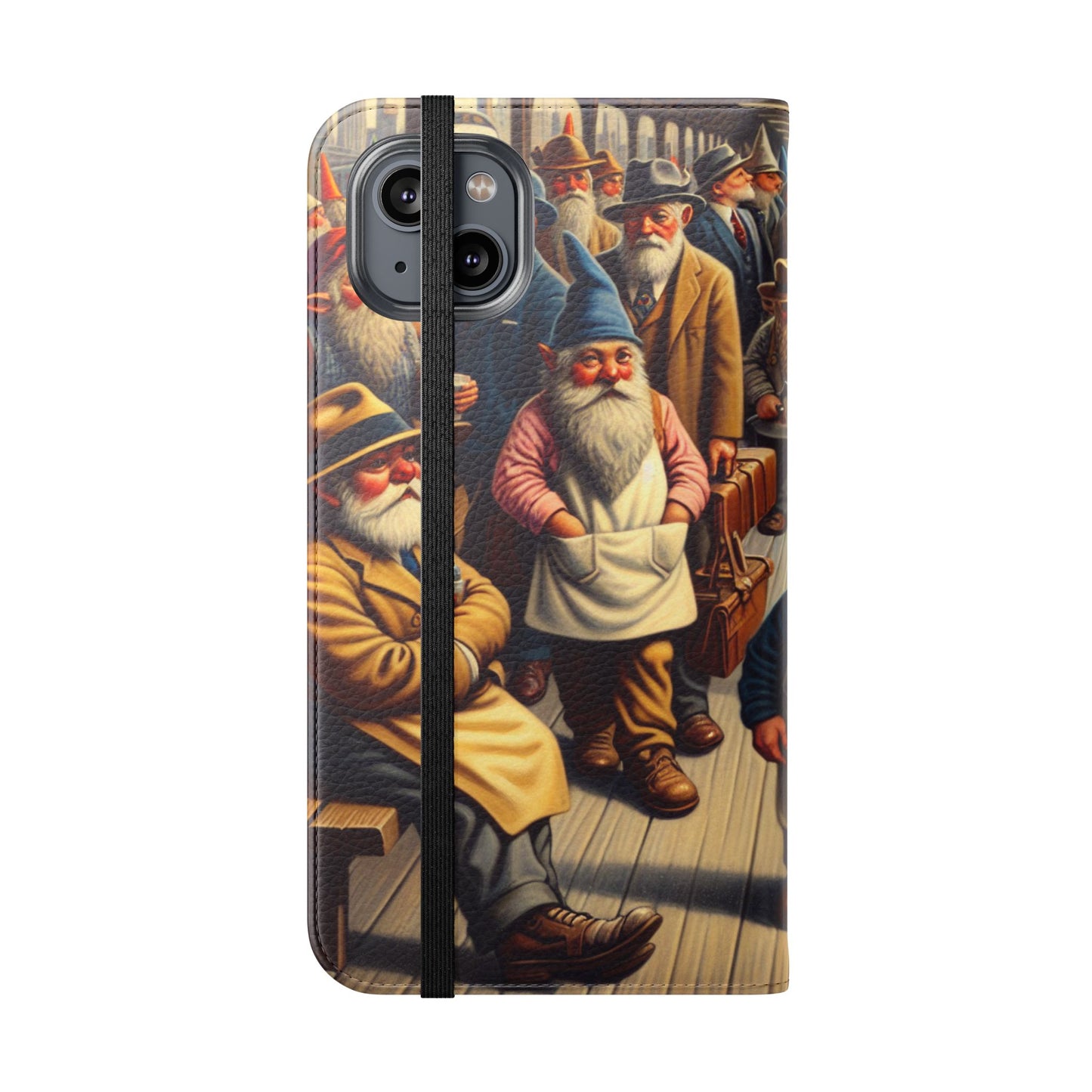 The Gnome-mute Home Flip Case - iPhone/Galaxy