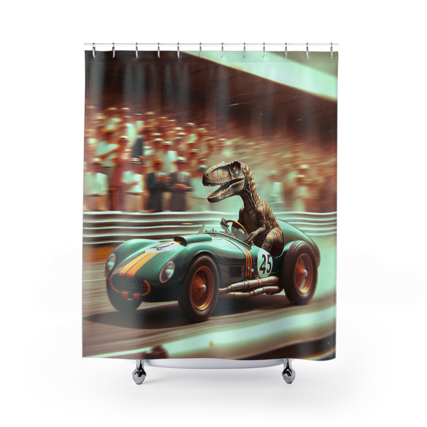 Velocity Raptor Shower Curtain
