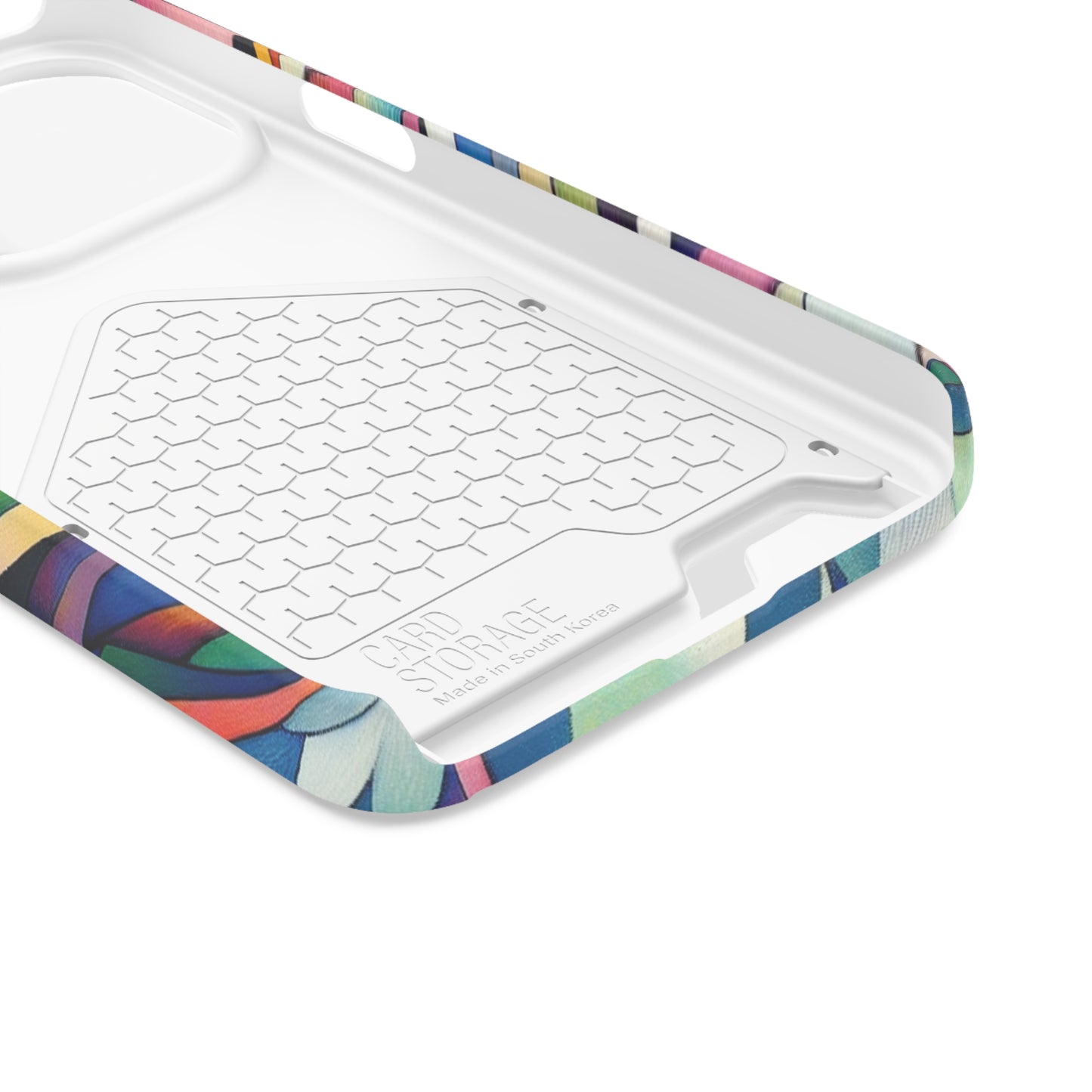 Picasso's Pixies Phone Case with Card Holder - IPHONE