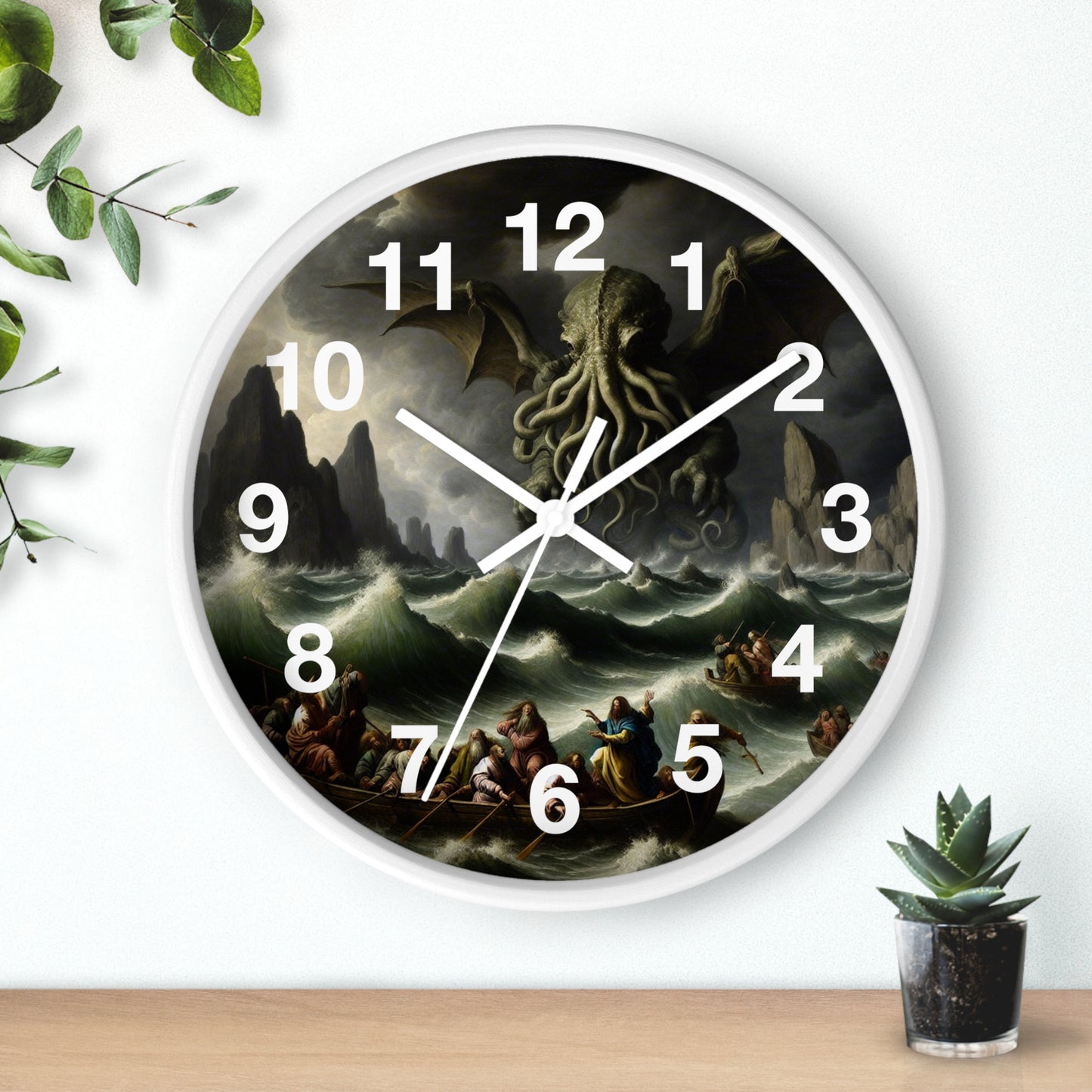 Cthulhu in the Storm Wall Clock