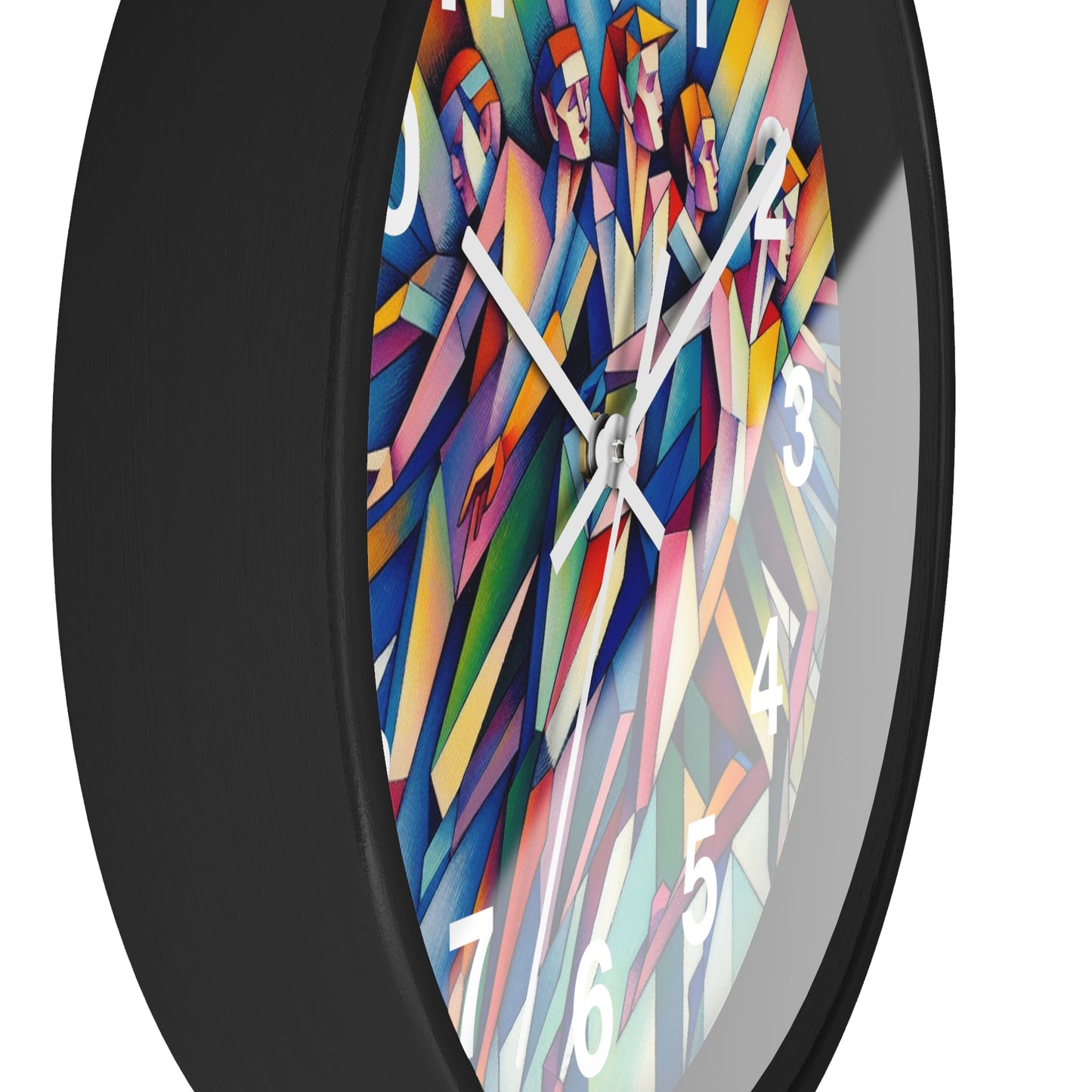 Picasso's Pixies Wall Clock